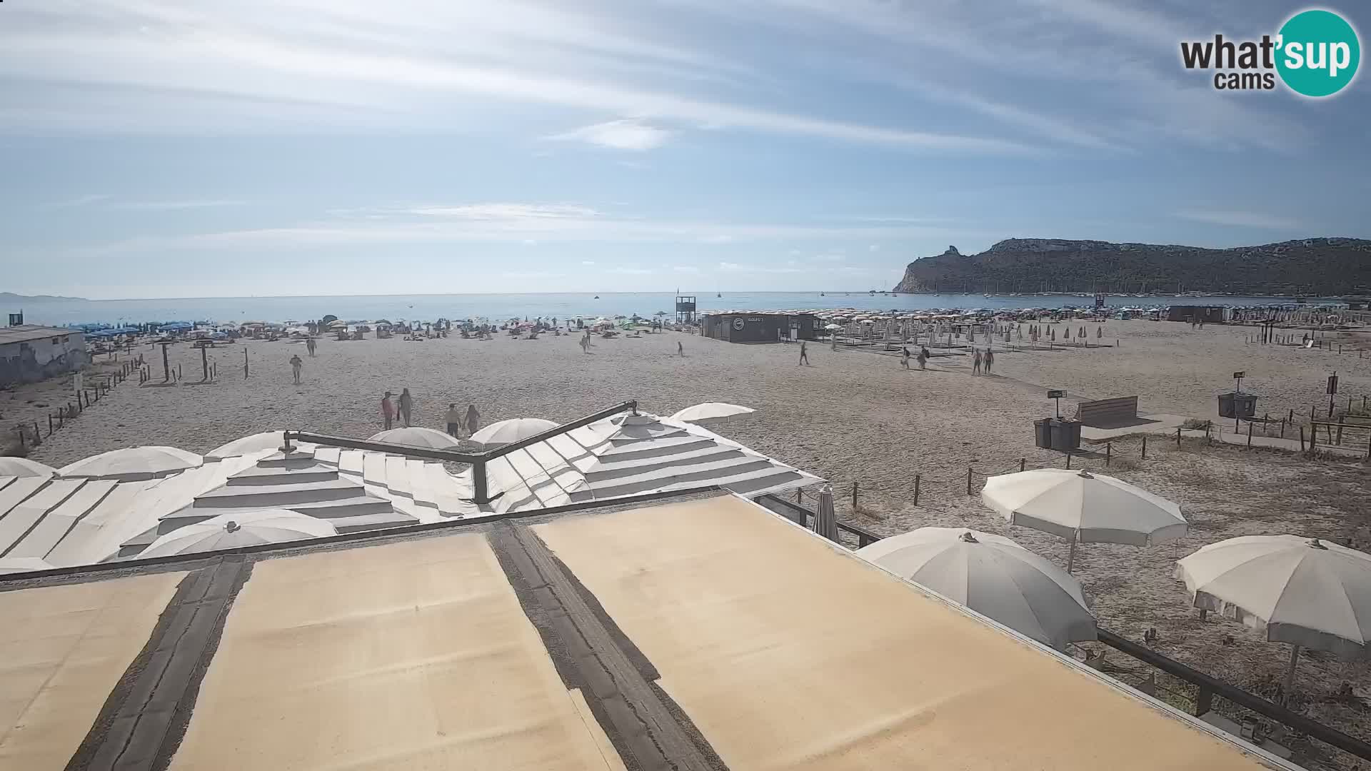 Webcam plage de Poetto | Cagliari | Sardaigne