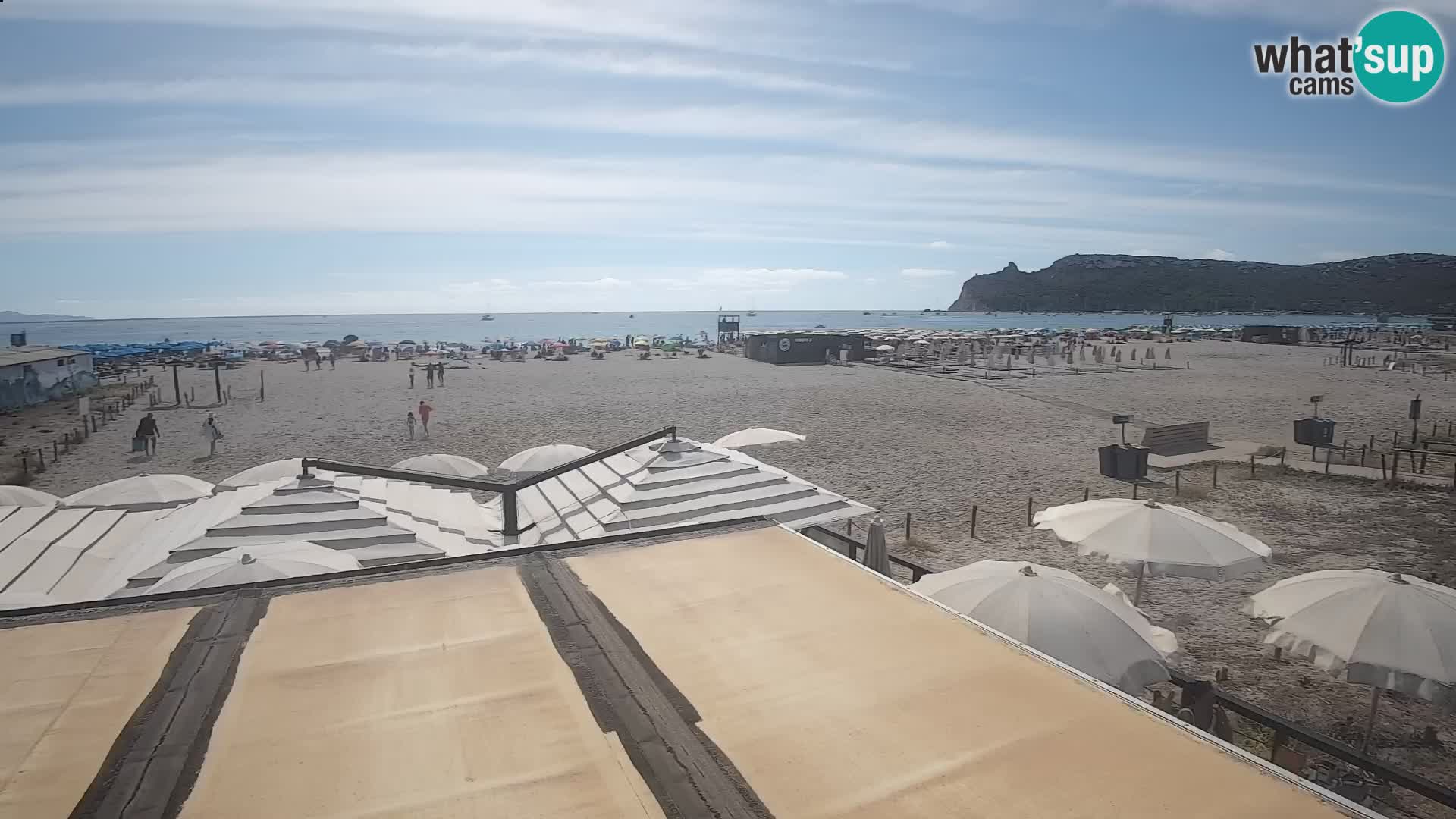Webcam plage de Poetto | Cagliari | Sardaigne