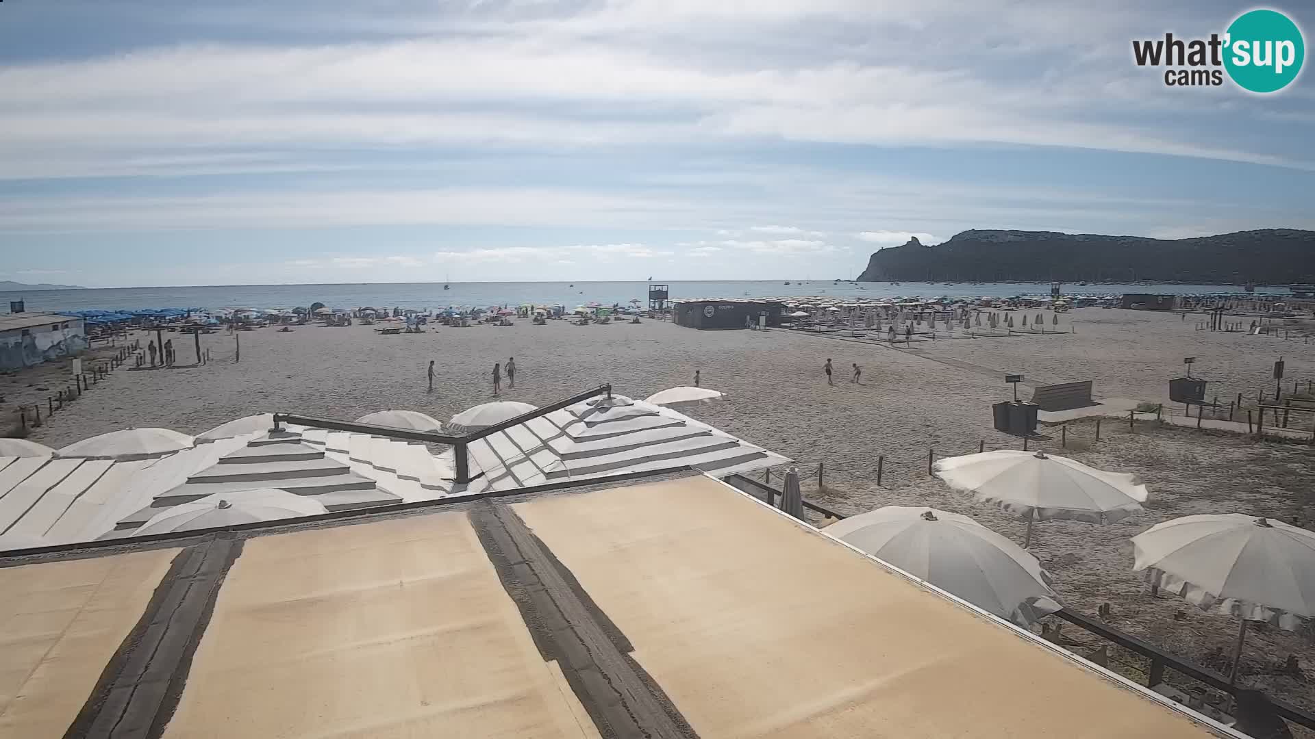 Poetto Strand Webcam | Cagliari | Sardinien