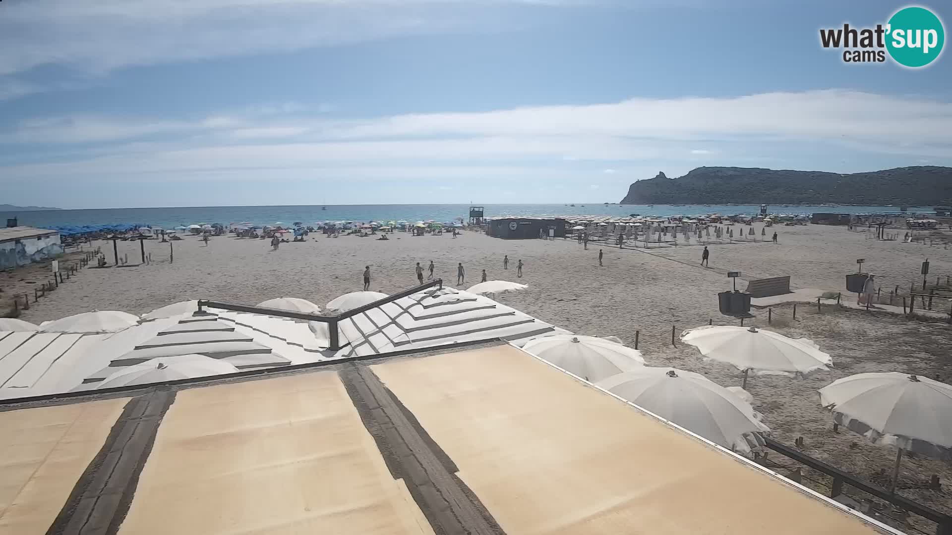 Webcam spiaggia del Poetto | Cagliari | Sardegna