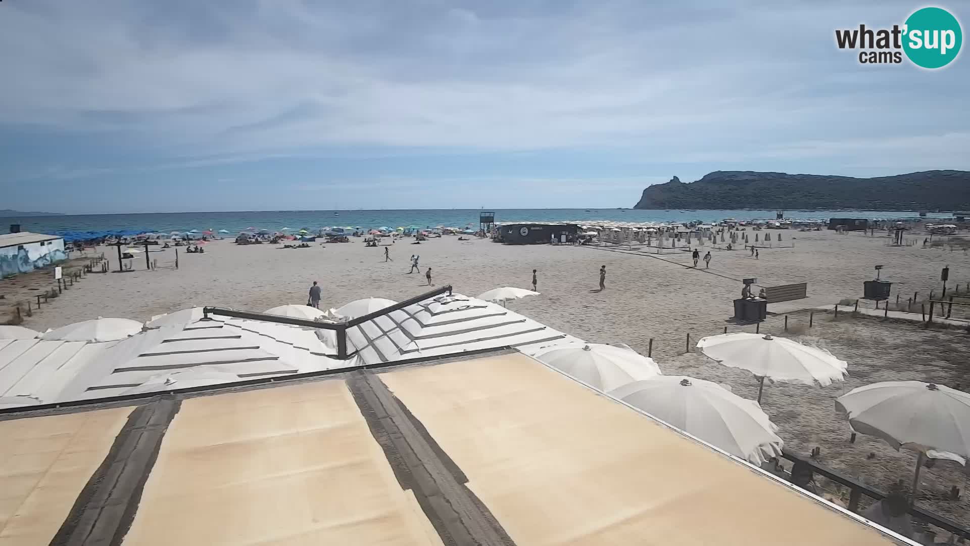 Webcam spiaggia del Poetto | Cagliari | Sardegna