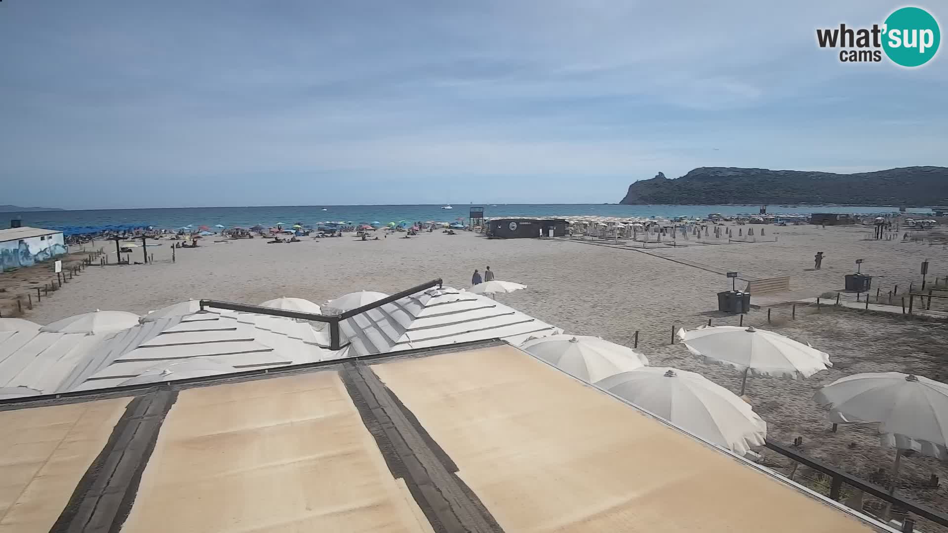 Poetto Strand Webcam | Cagliari | Sardinien