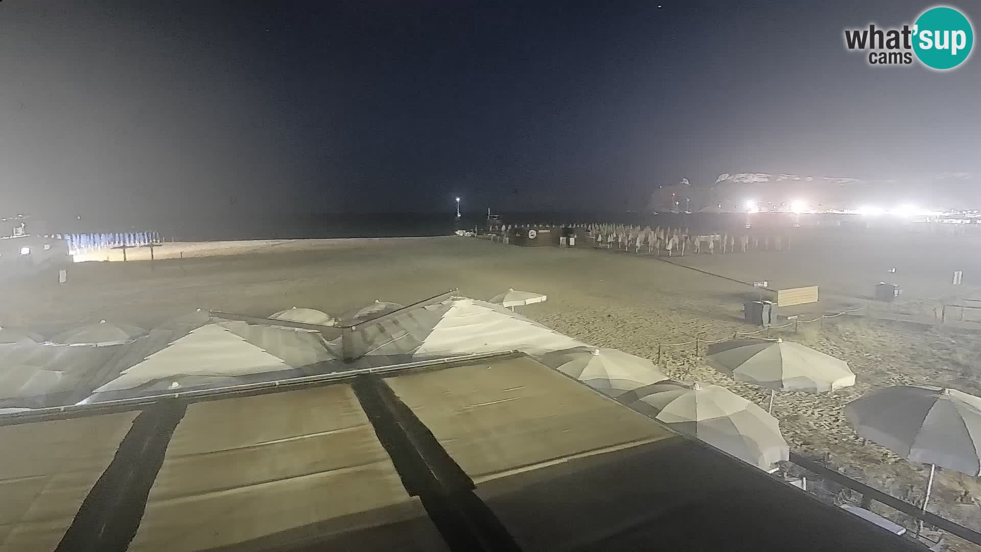 Poetto Strand Webcam | Cagliari | Sardinien