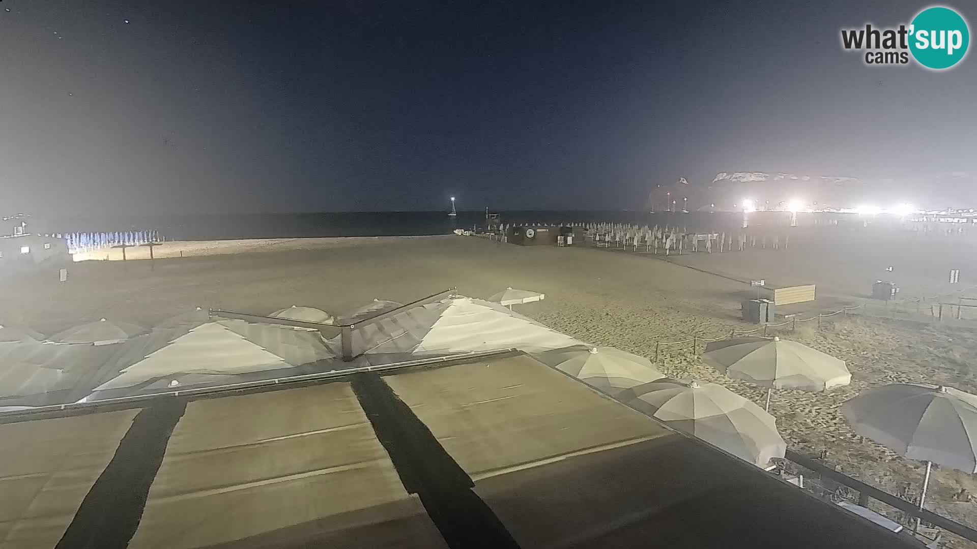 Poetto Strand Webcam | Cagliari | Sardinien
