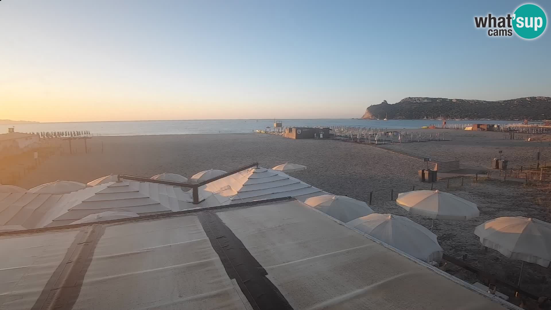 Webcam playa de Poetto | Cagliari | Cerdeña