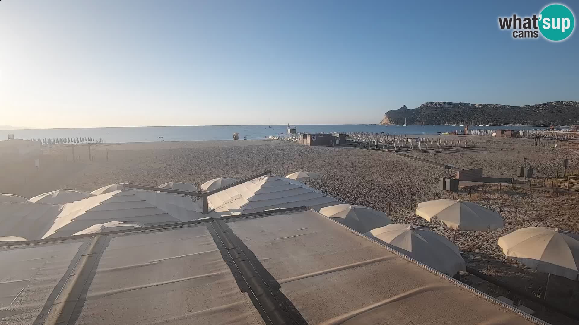 Poetto Strand Webcam | Cagliari | Sardinien