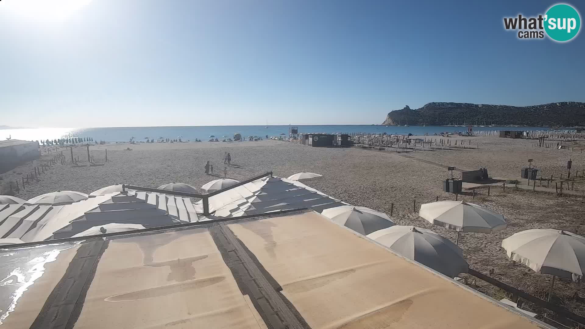 Poetto beach webcam | Cagliari | Sardinia
