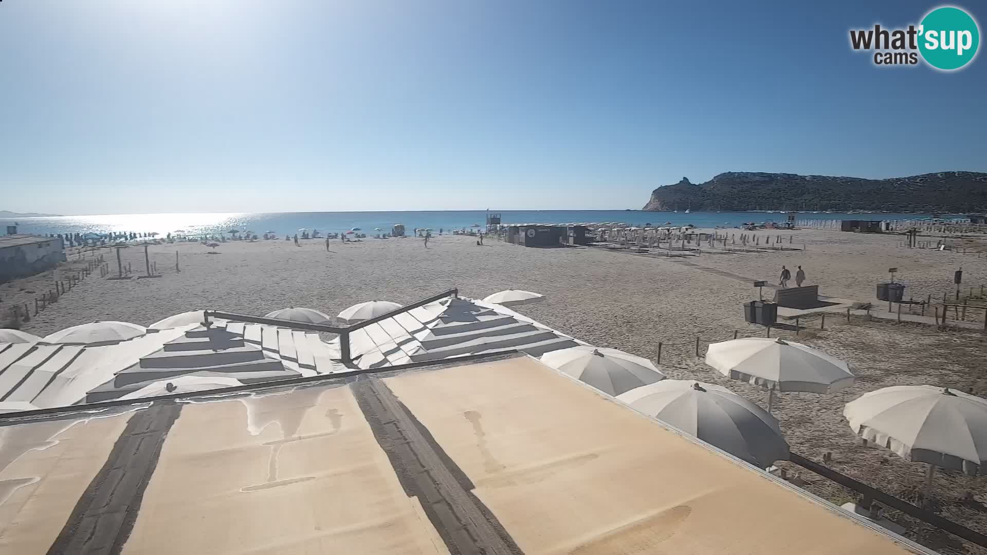 Webcam playa de Poetto | Cagliari | Cerdeña