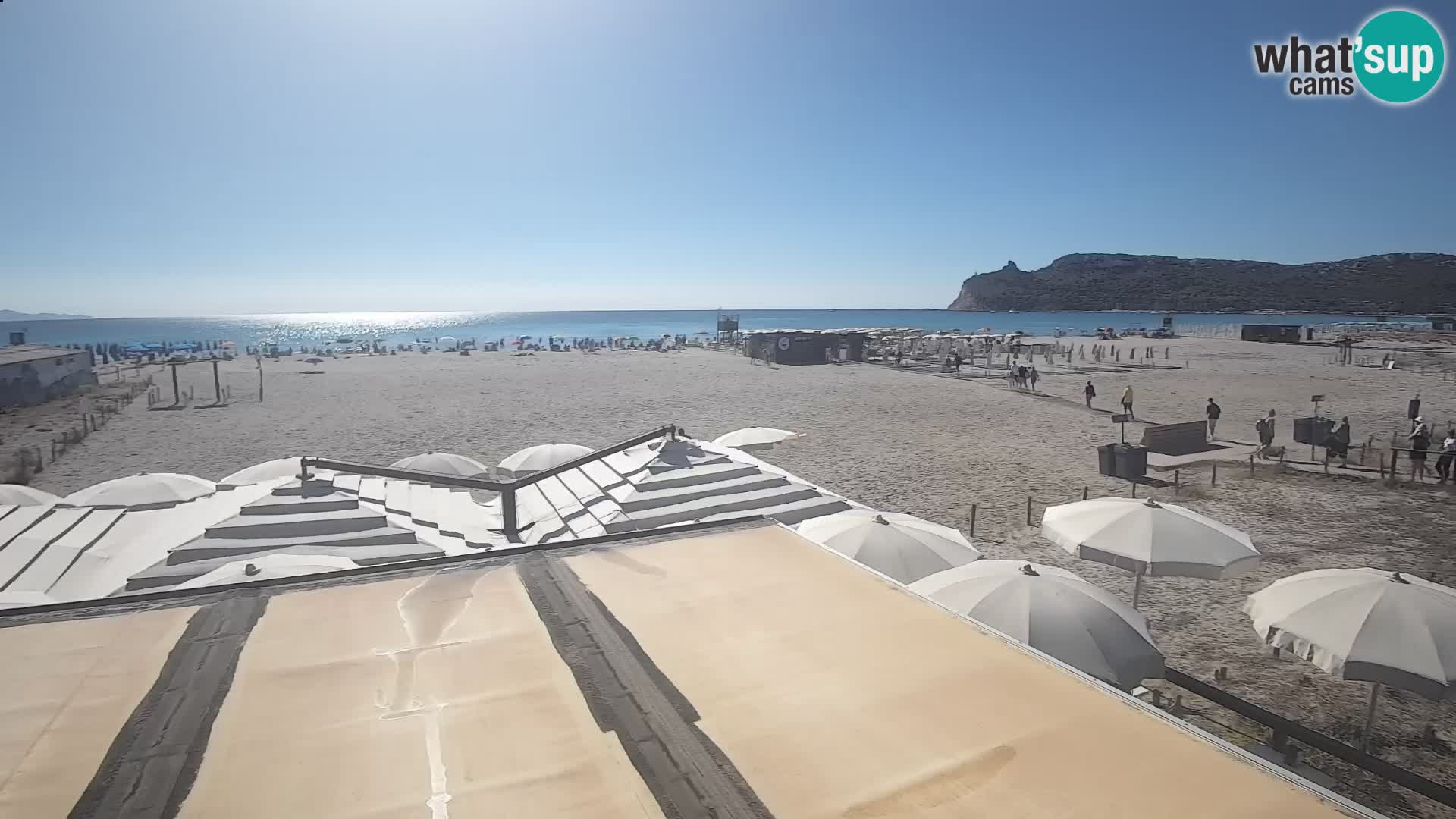 Poetto beach webcam | Cagliari | Sardinia