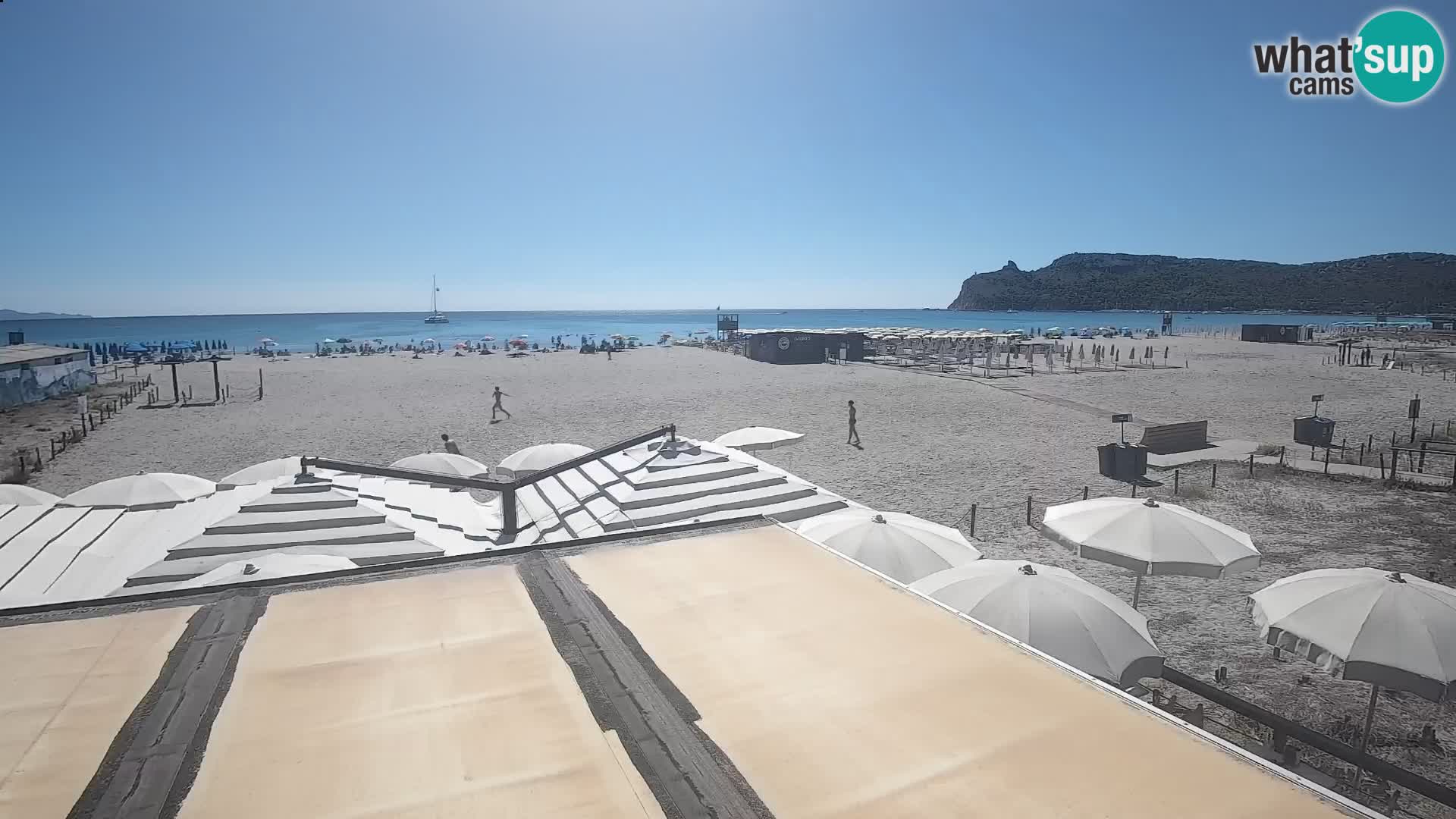 Poetto Strand Webcam | Cagliari | Sardinien