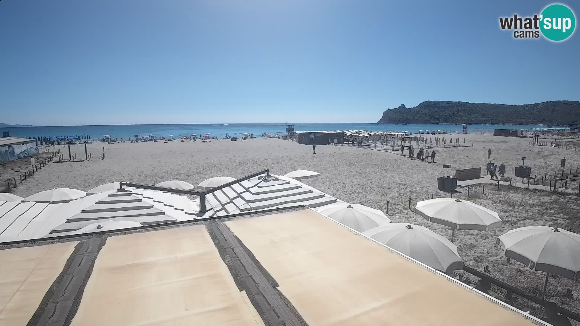 Poetto Strand Webcam | Cagliari | Sardinien