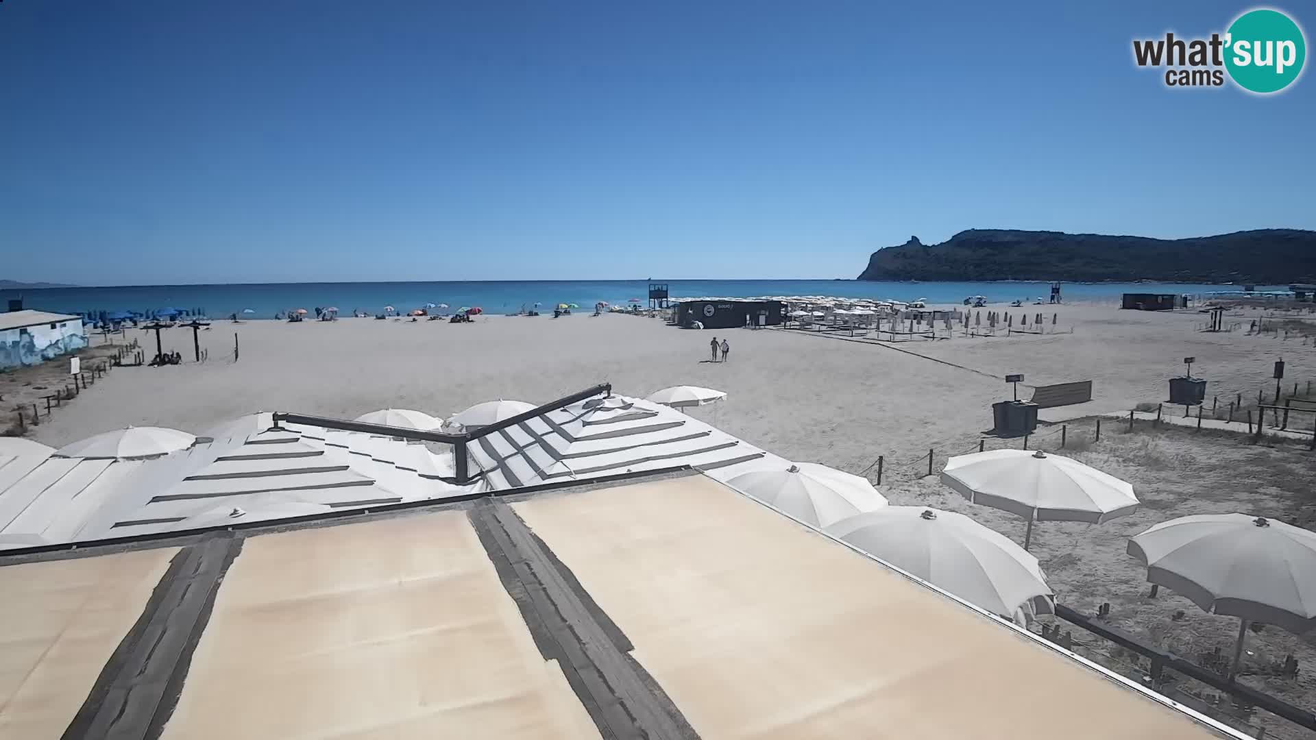 Poetto beach webcam | Cagliari | Sardinia