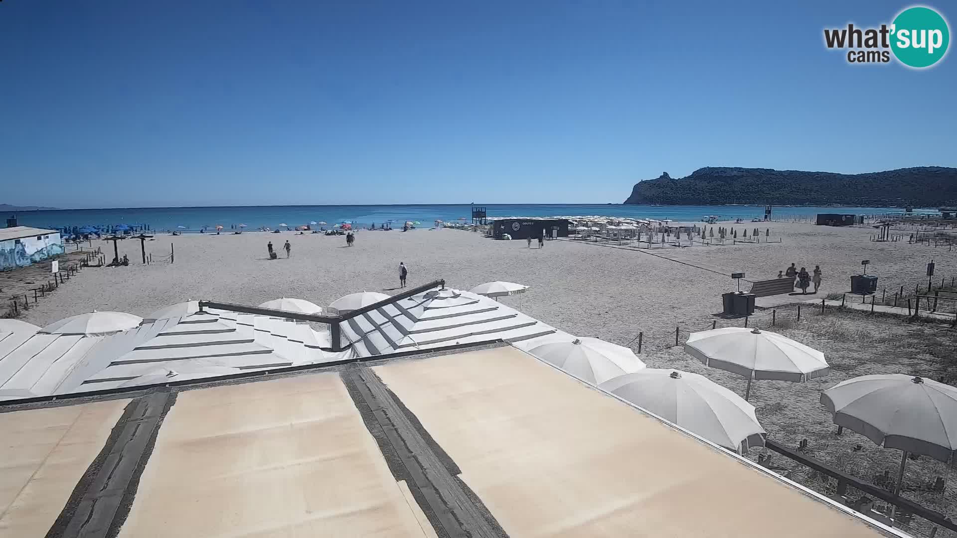 Webcam playa de Poetto | Cagliari | Cerdeña