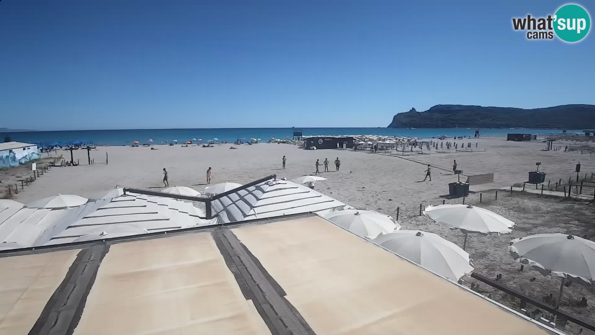 Poetto Strand Webcam | Cagliari | Sardinien