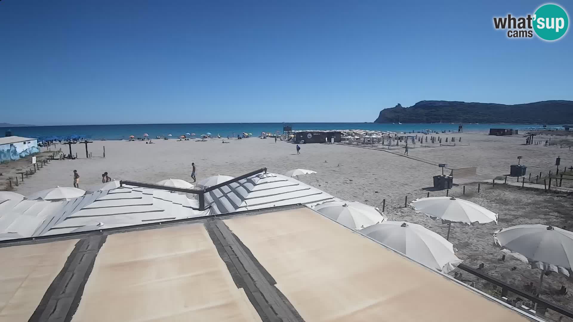 Poetto beach webcam | Cagliari | Sardinia