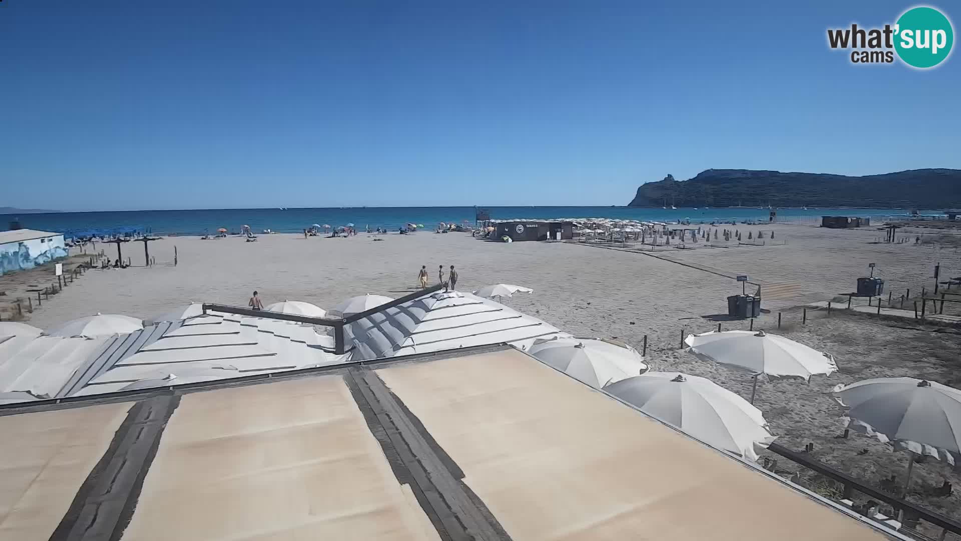 Webcam spiaggia del Poetto | Cagliari | Sardegna