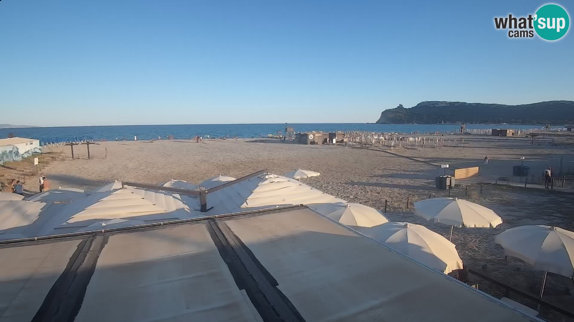 Webcam spiaggia del Poetto | Cagliari | Sardegna