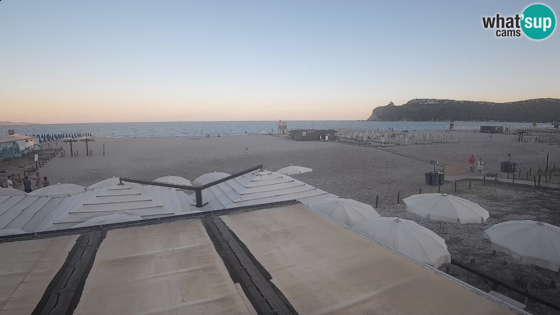 Poetto beach webcam | Cagliari | Sardinia