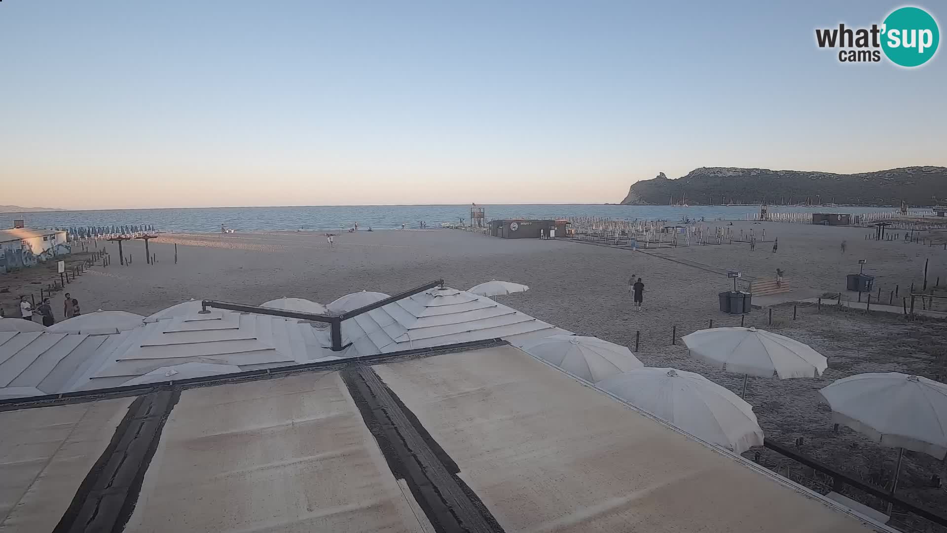 Poetto Strand Webcam | Cagliari | Sardinien