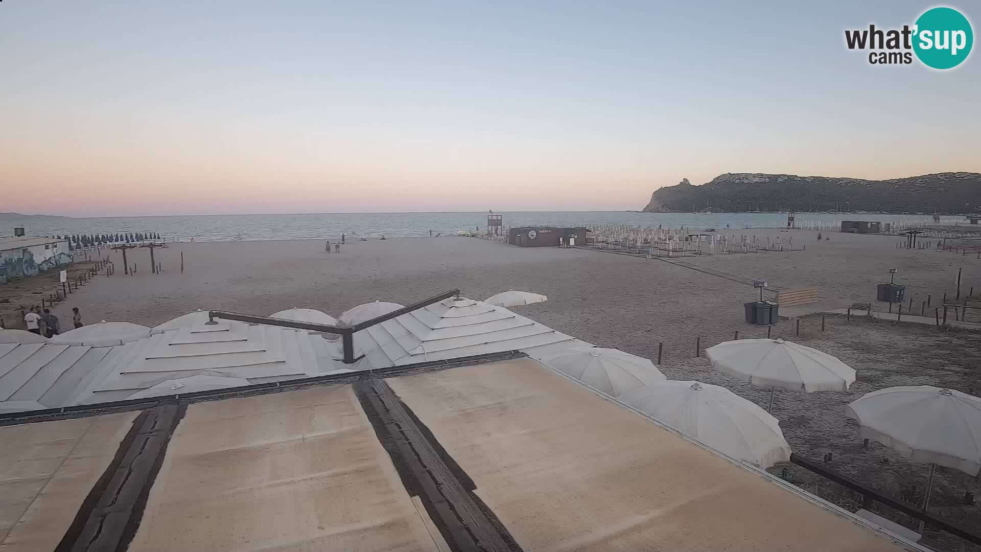 Poetto beach webcam | Cagliari | Sardinija