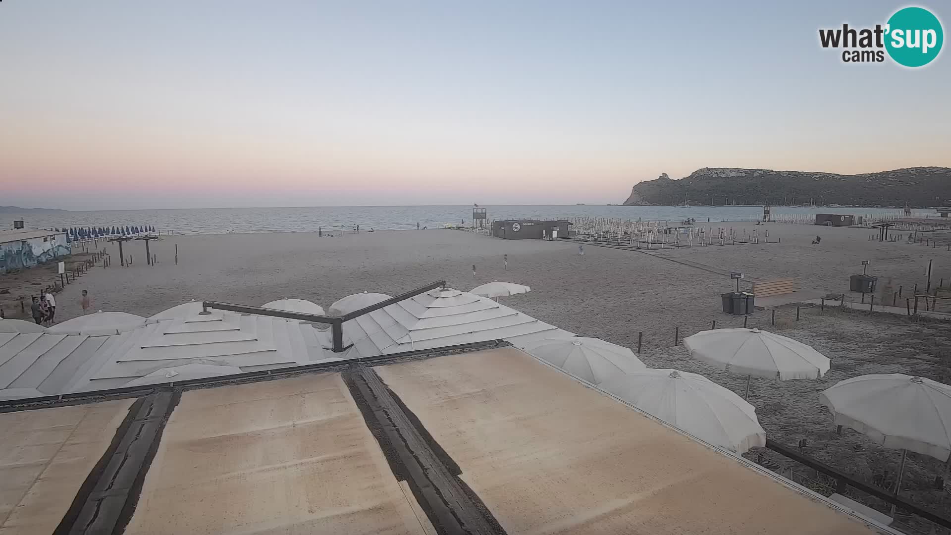 Poetto beach webcam | Cagliari | Sardinija