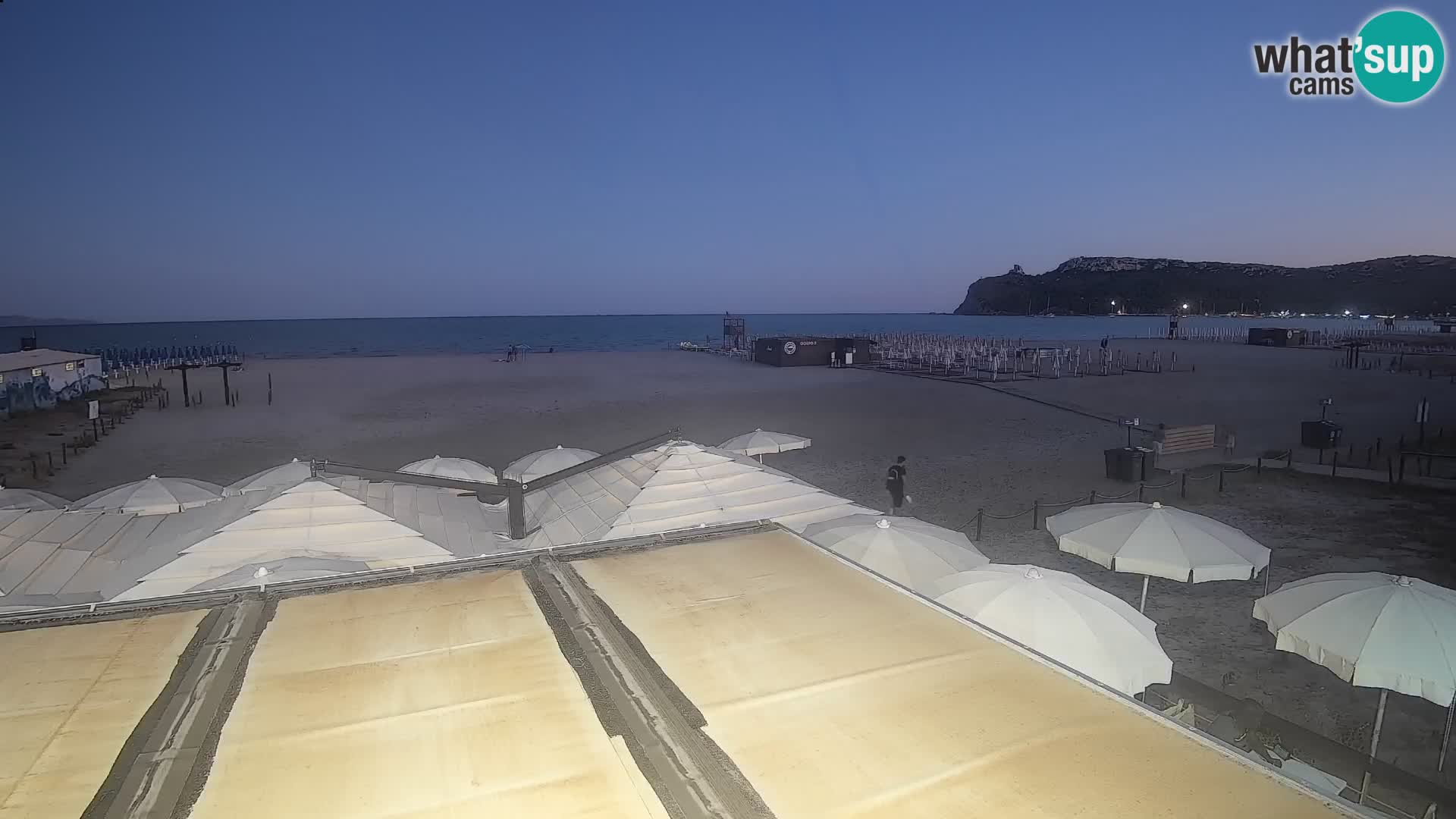 Poetto beach webcam | Cagliari | Sardinia