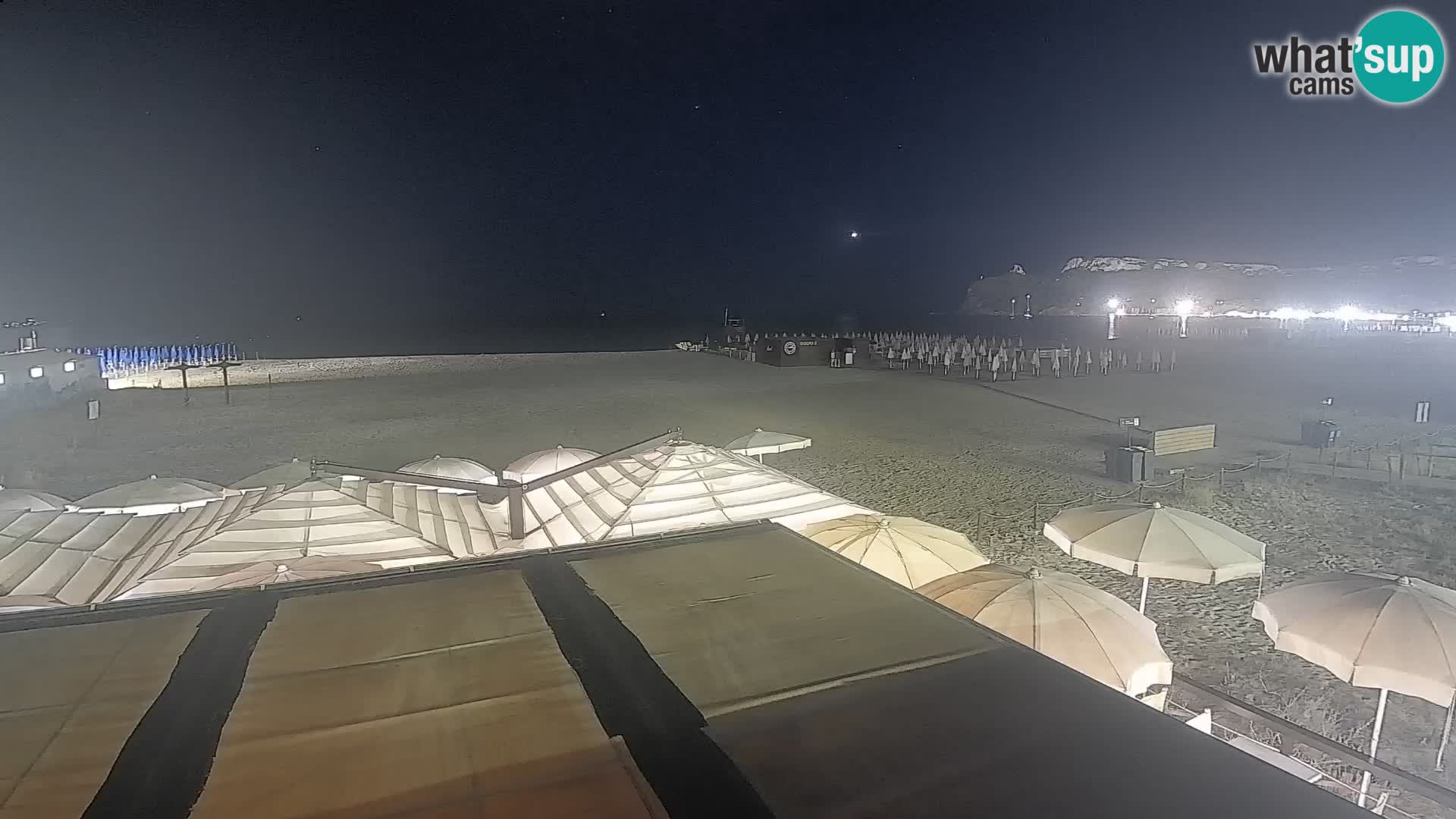 Poetto beach webcam | Cagliari | Sardinia