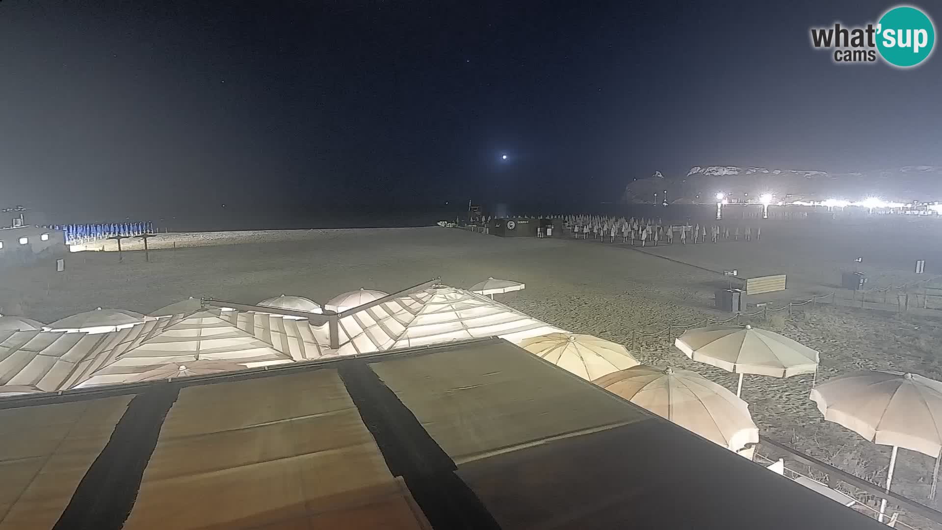 Webcam spiaggia del Poetto | Cagliari | Sardegna