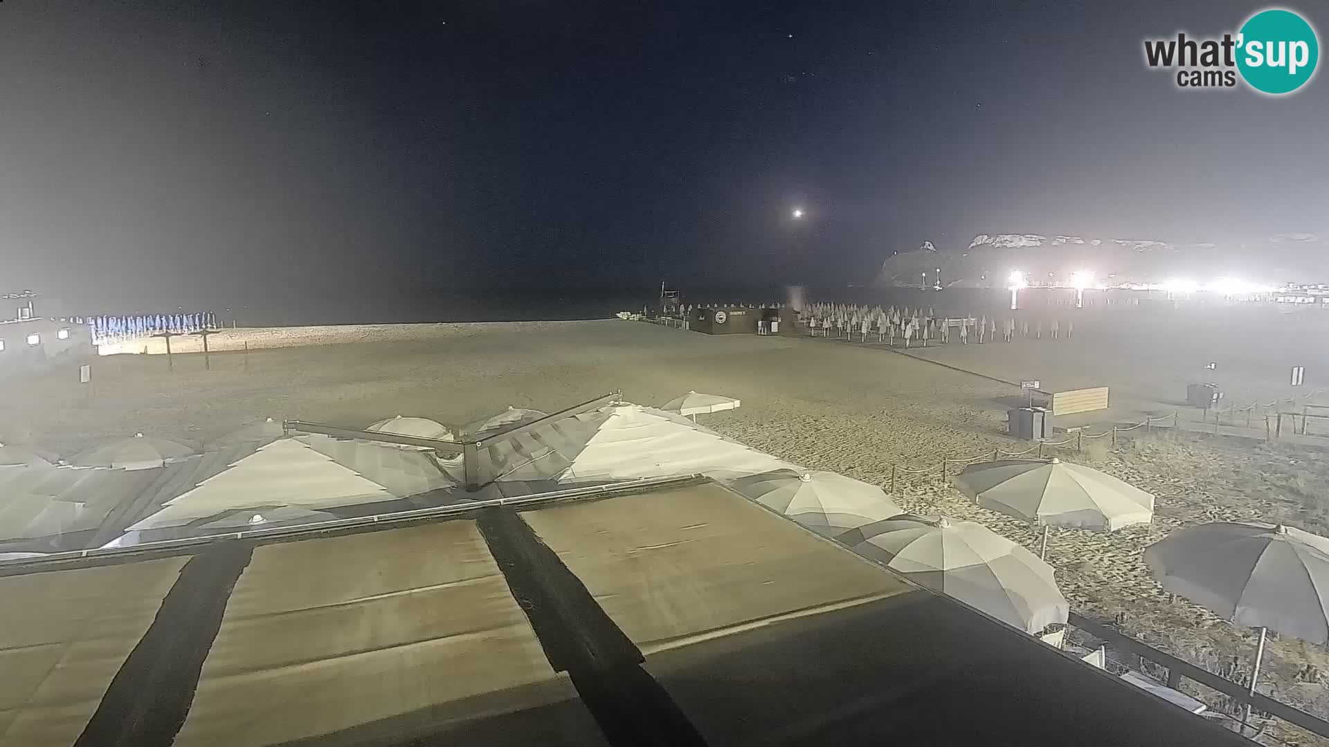 Webcam spiaggia del Poetto | Cagliari | Sardegna