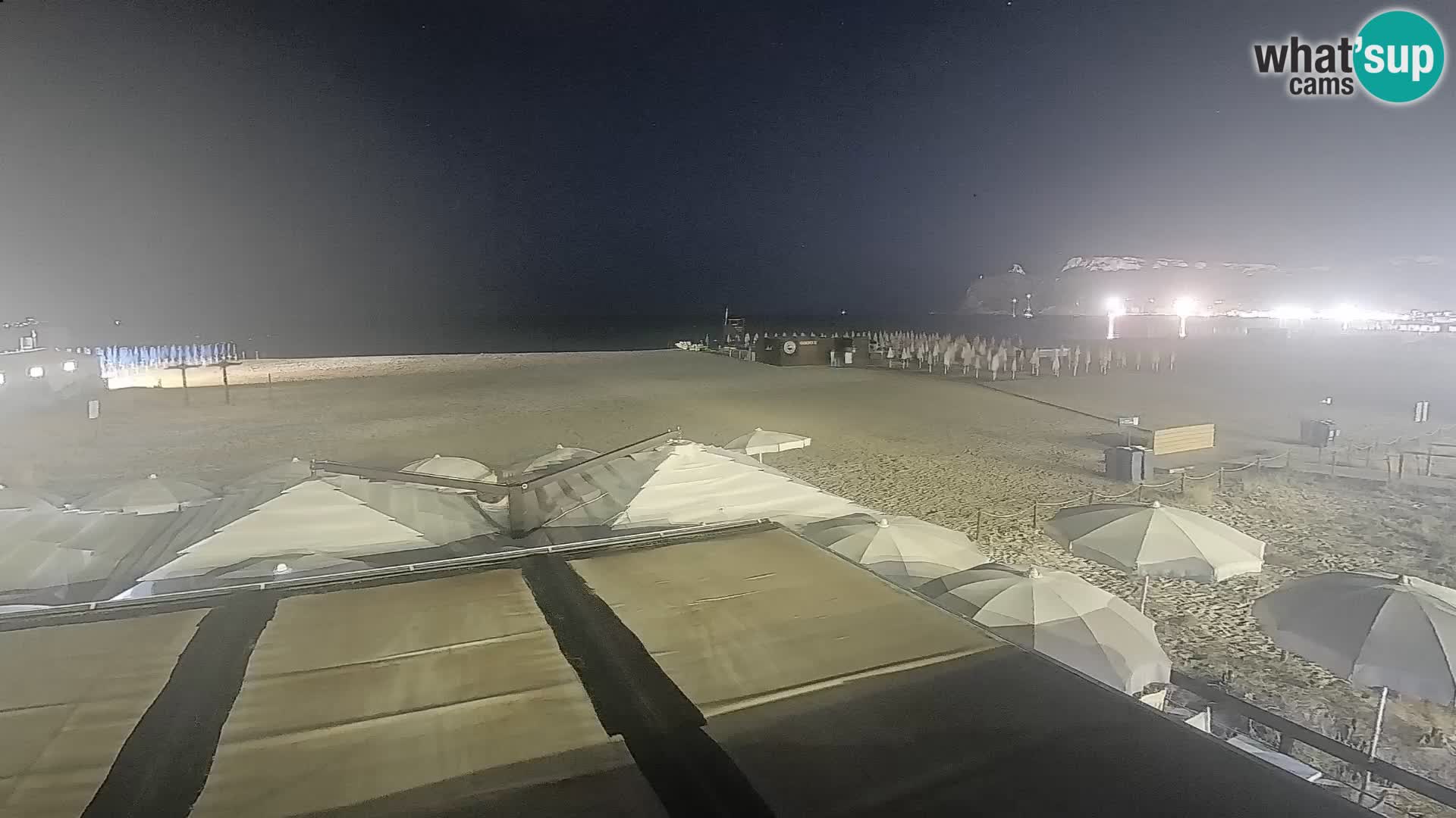 Poetto Strand Webcam | Cagliari | Sardinien