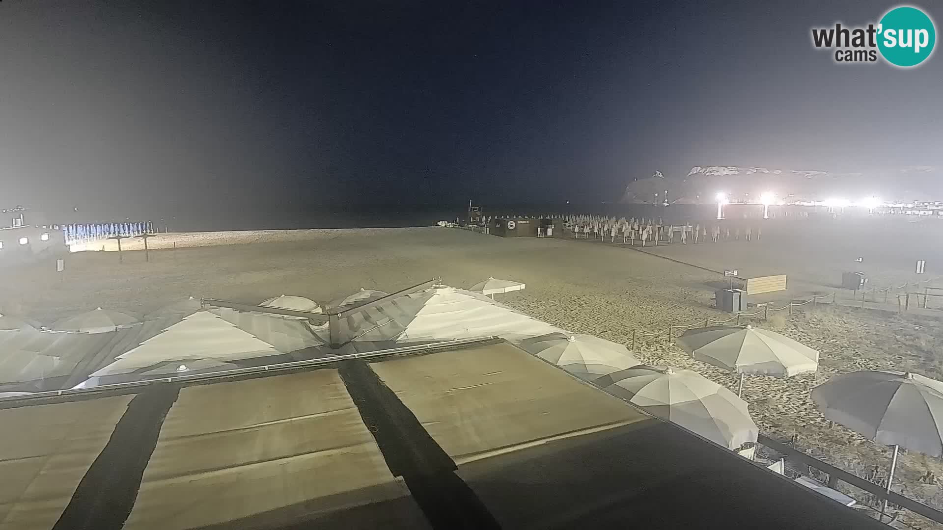Poetto Strand Webcam | Cagliari | Sardinien