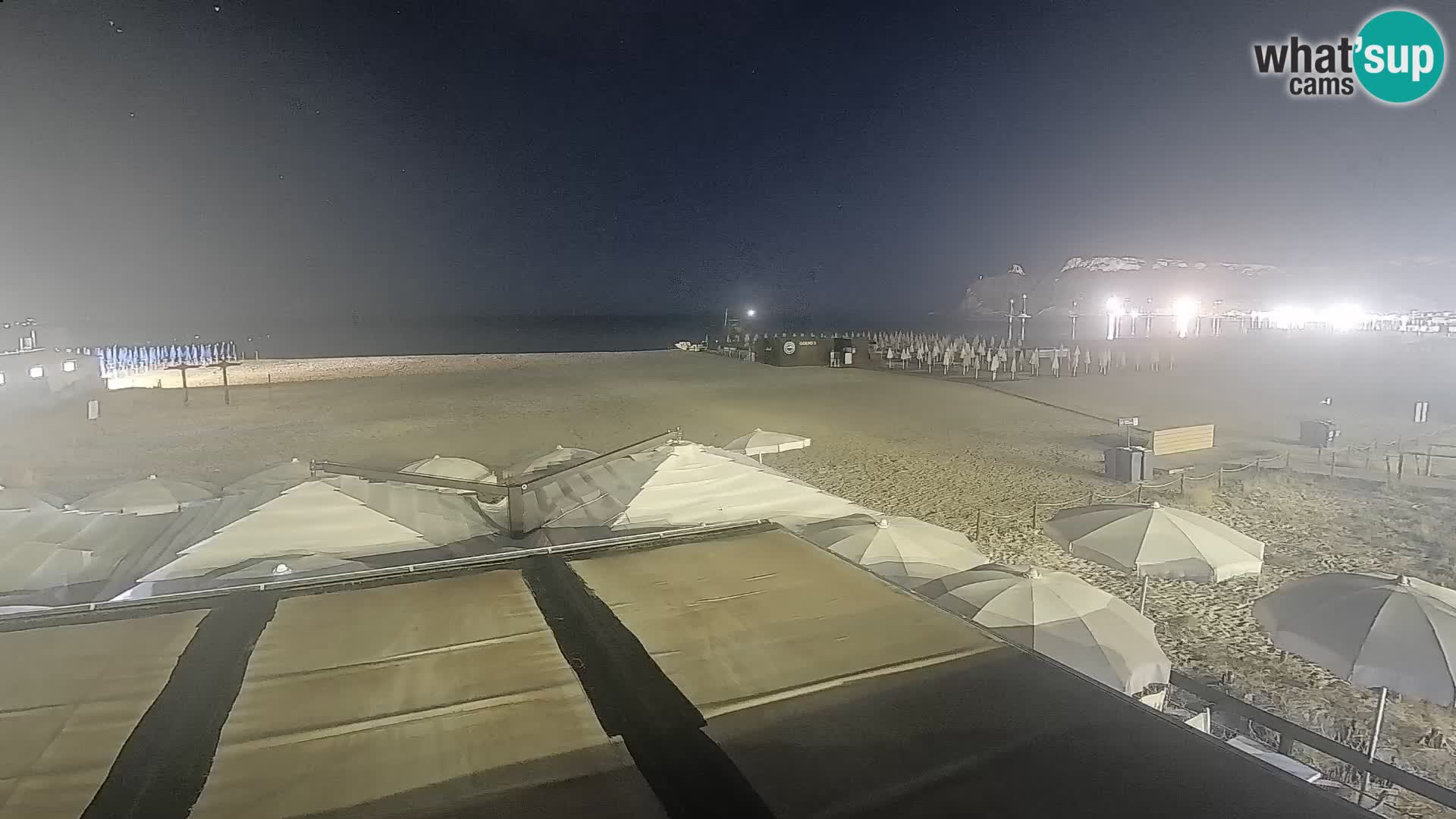 Webcam playa de Poetto | Cagliari | Cerdeña