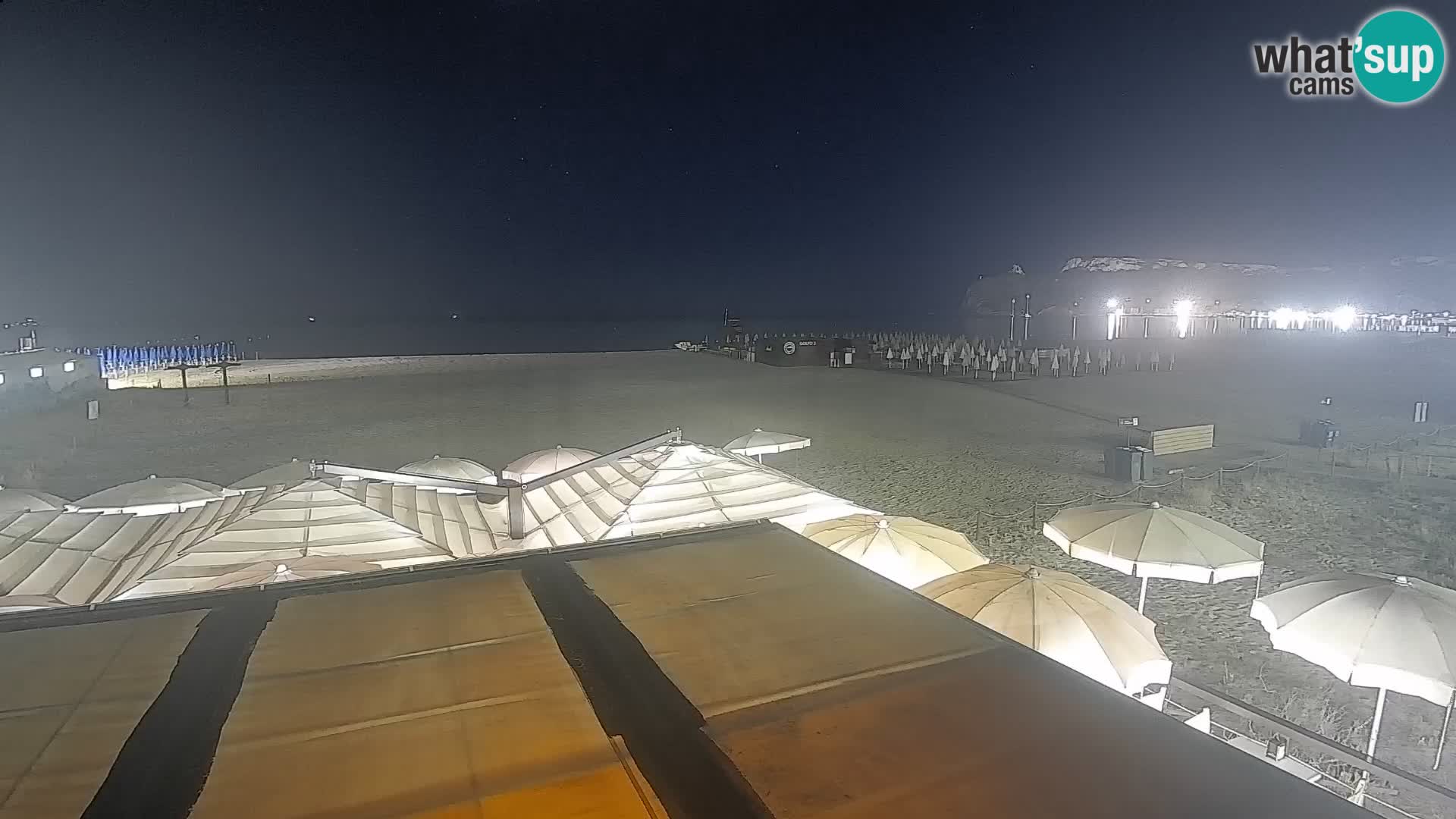 Webcam playa de Poetto | Cagliari | Cerdeña