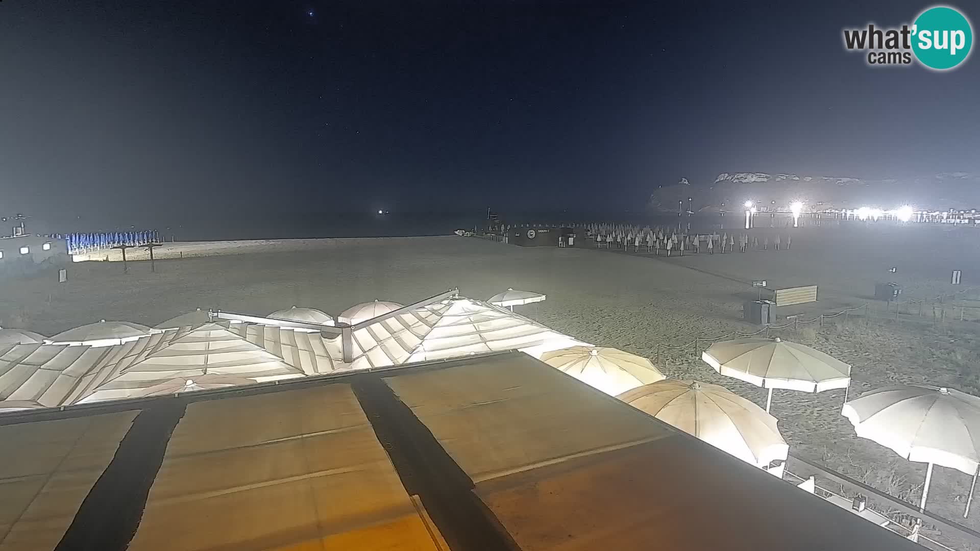 Poetto Strand Webcam | Cagliari | Sardinien