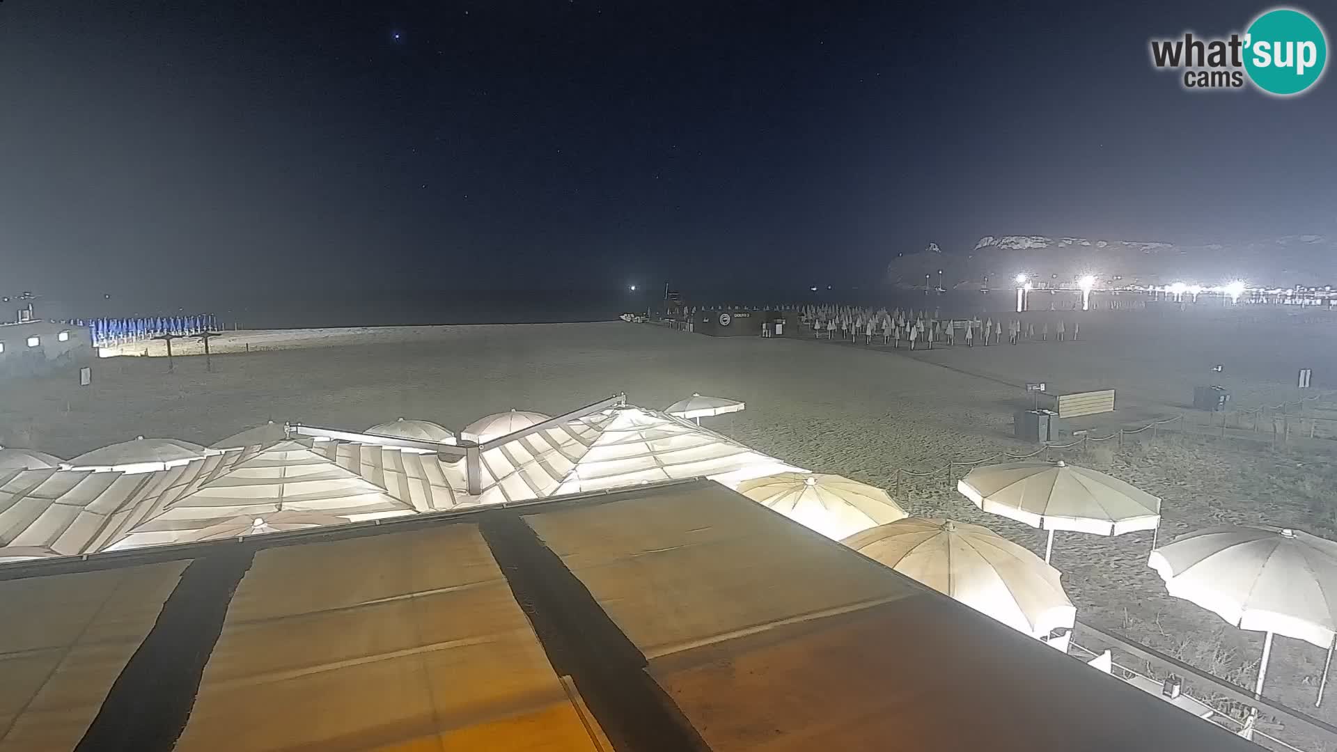 Poetto beach webcam | Cagliari | Sardinia