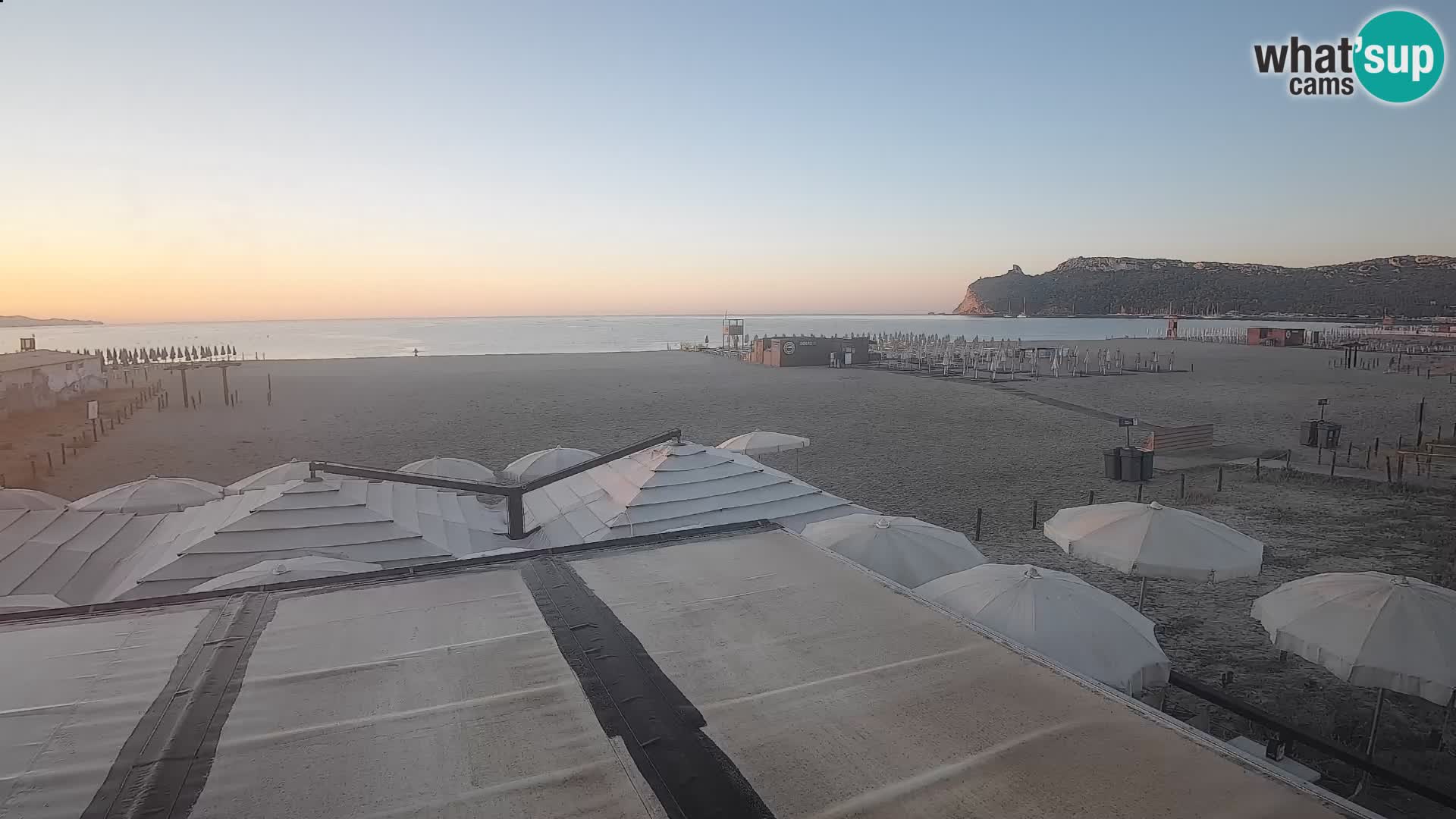 Webcam playa de Poetto | Cagliari | Cerdeña