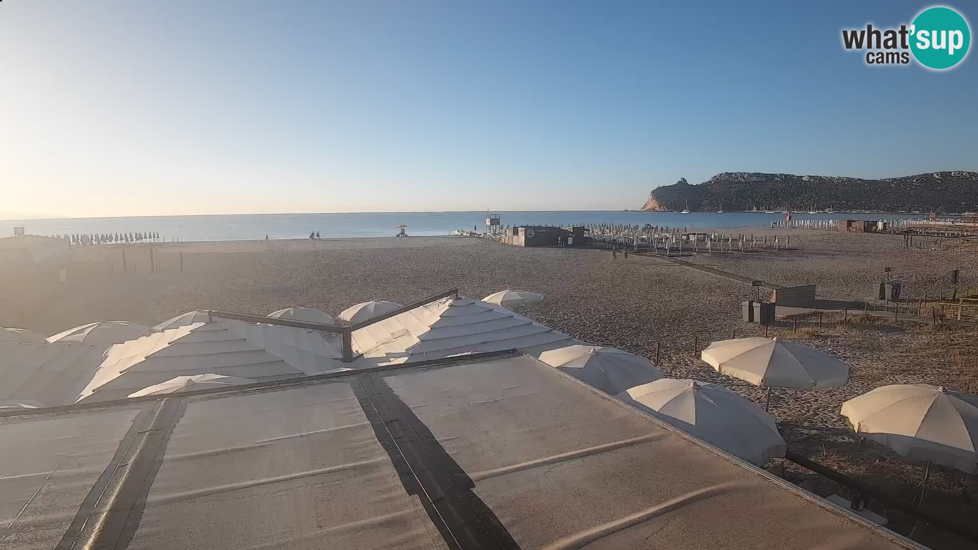 Poetto beach webcam | Cagliari | Sardinia