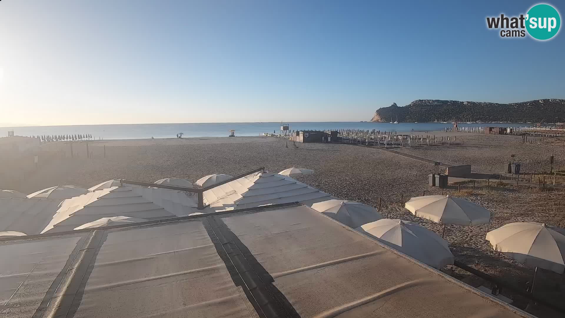 Webcam spiaggia del Poetto | Cagliari | Sardegna