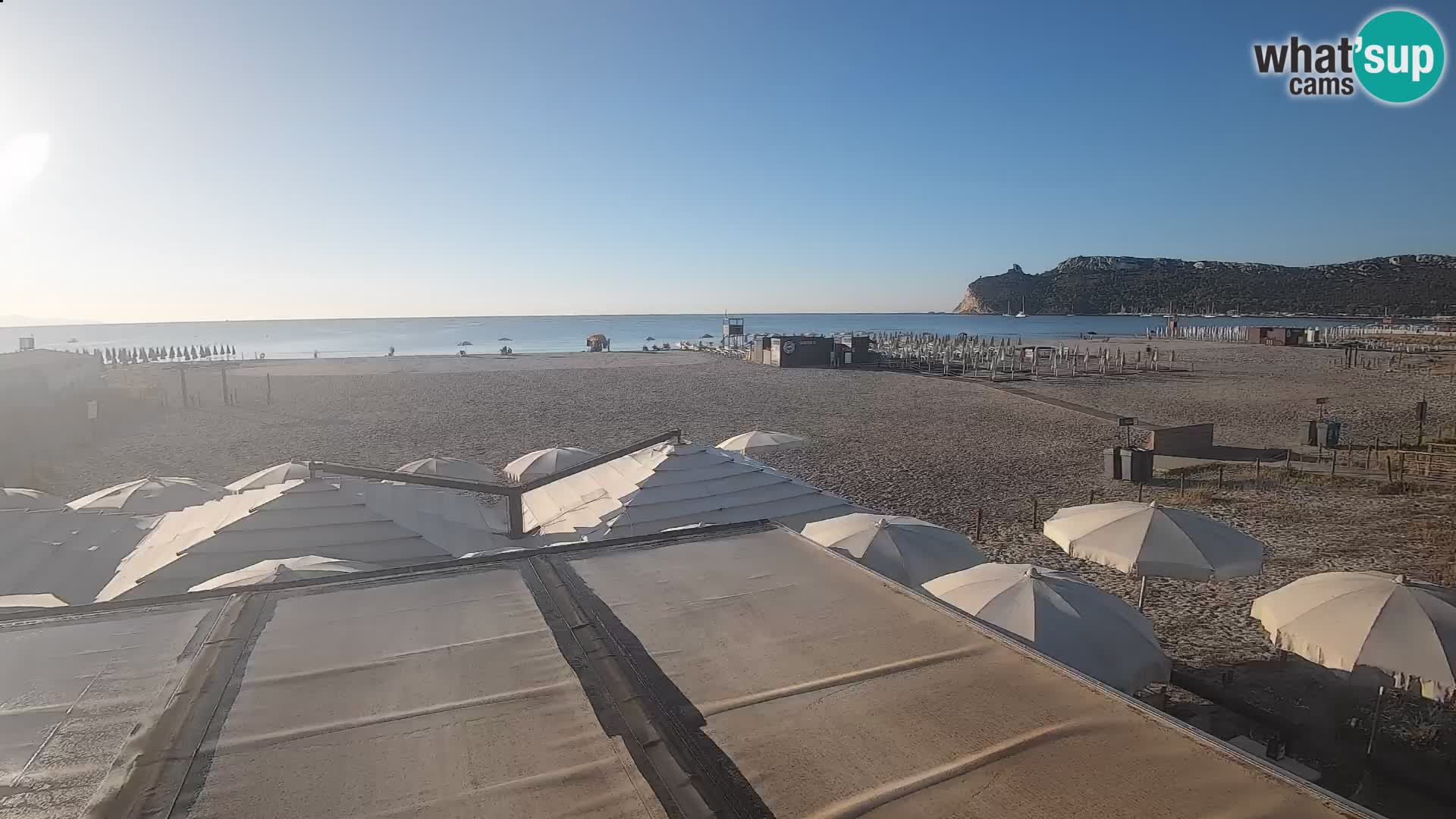 Webcam playa de Poetto | Cagliari | Cerdeña