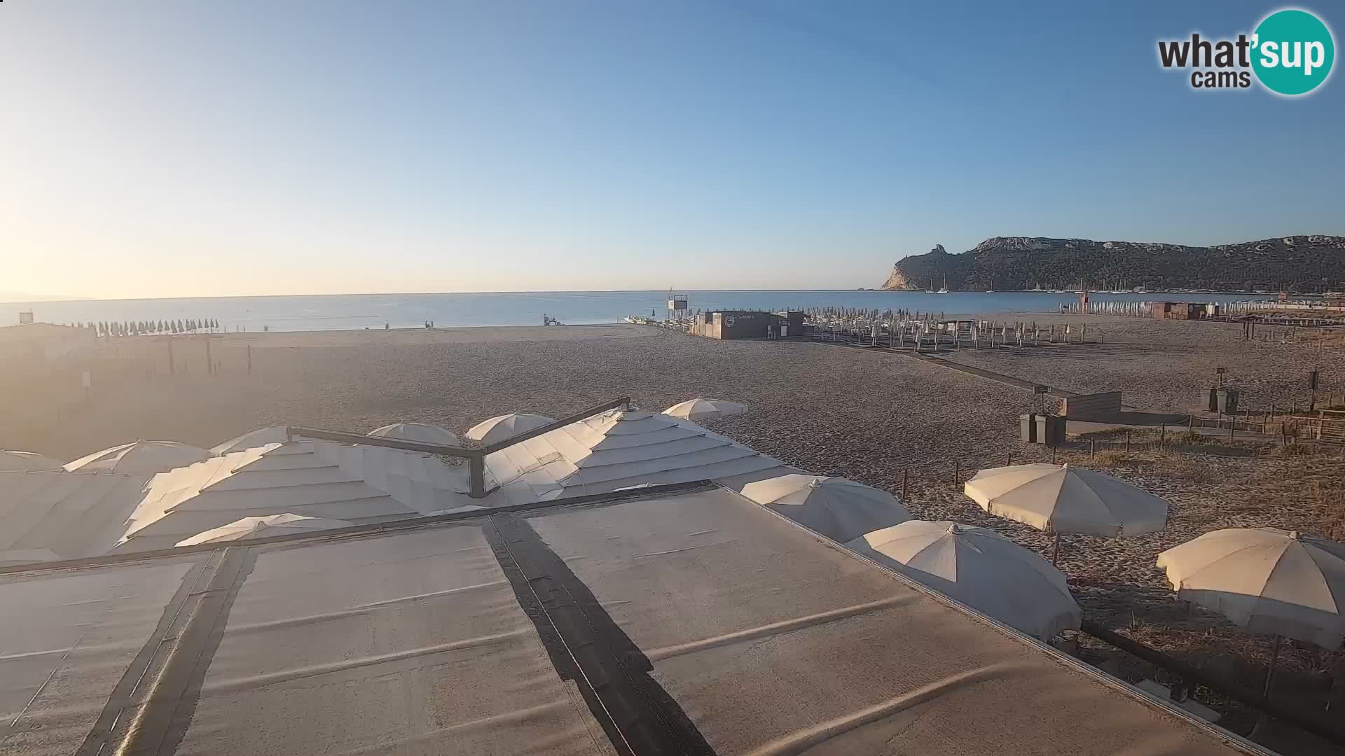 Poetto Strand Webcam | Cagliari | Sardinien
