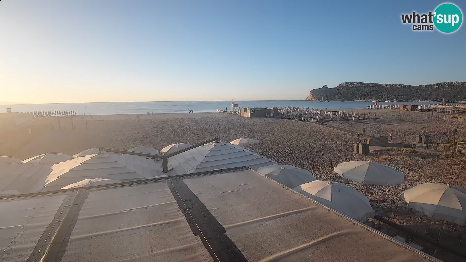 Poetto beach webcam | Cagliari | Sardinia