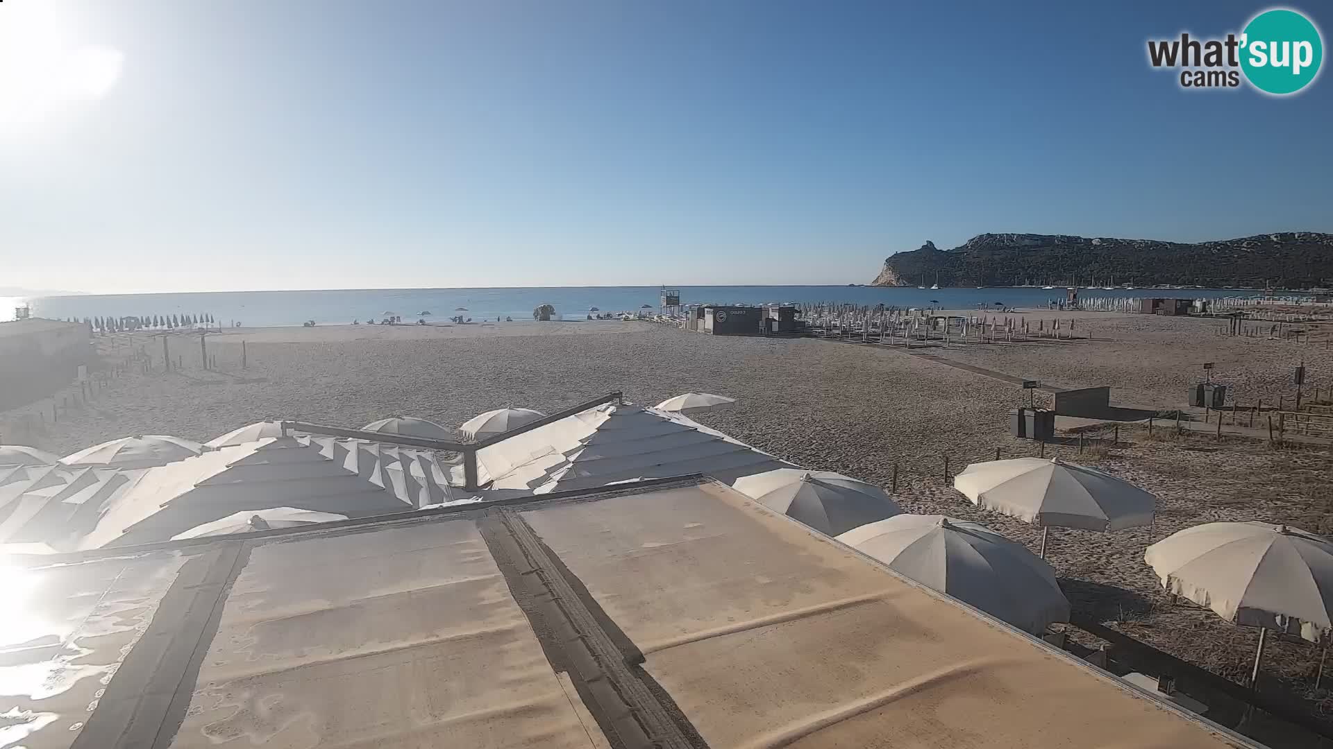 Poetto Strand Webcam | Cagliari | Sardinien