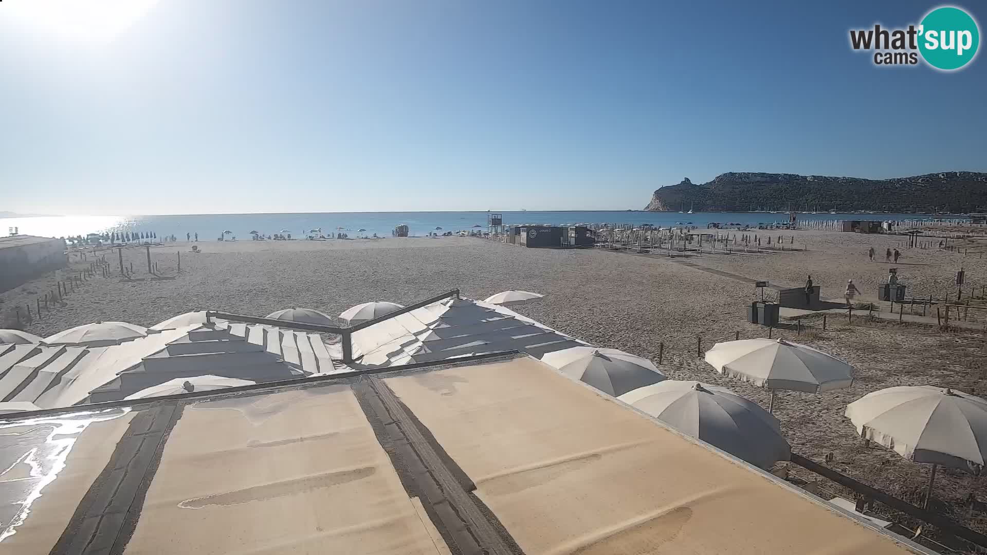 Poetto beach webcam | Cagliari | Sardinia