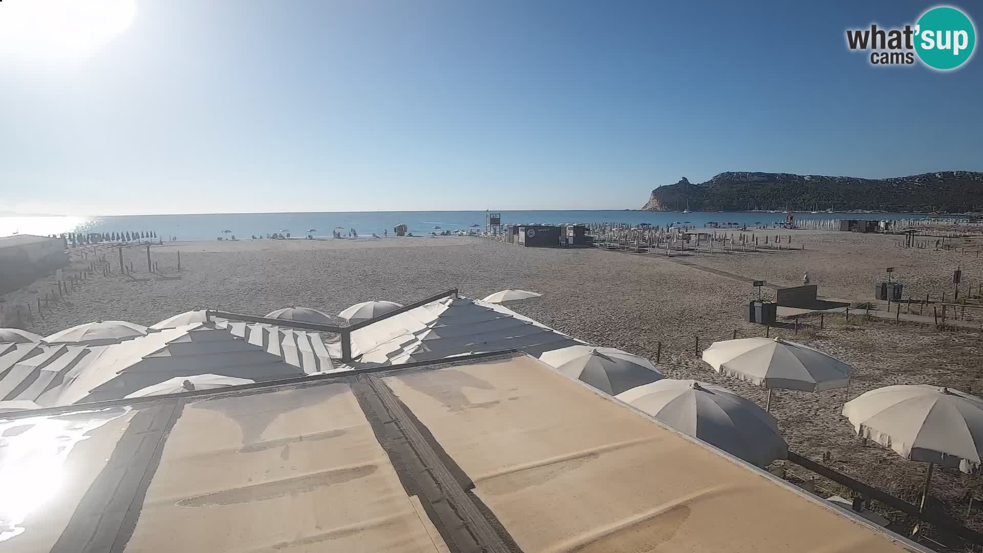 Webcam playa de Poetto | Cagliari | Cerdeña