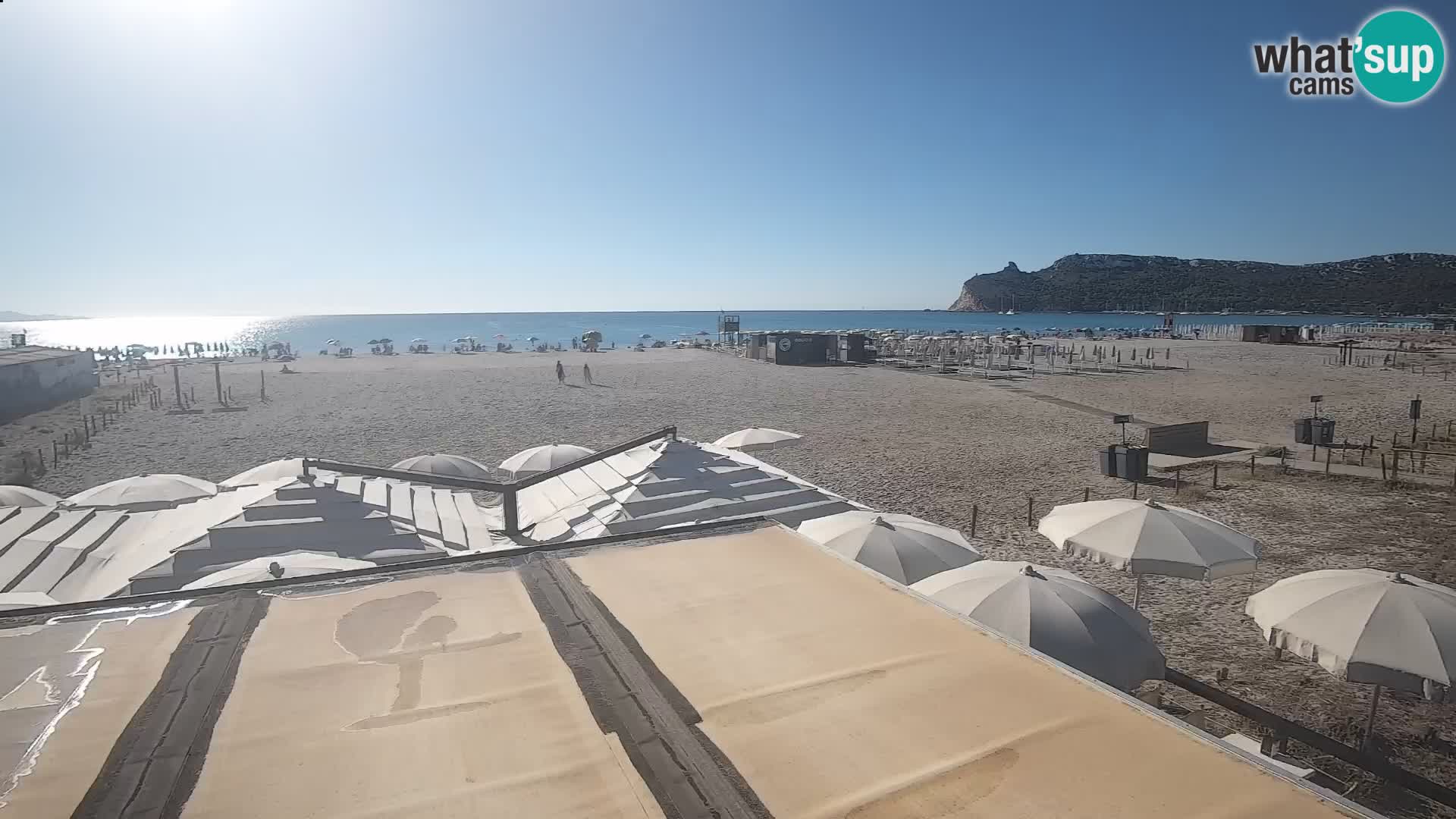Poetto beach webcam | Cagliari | Sardinia