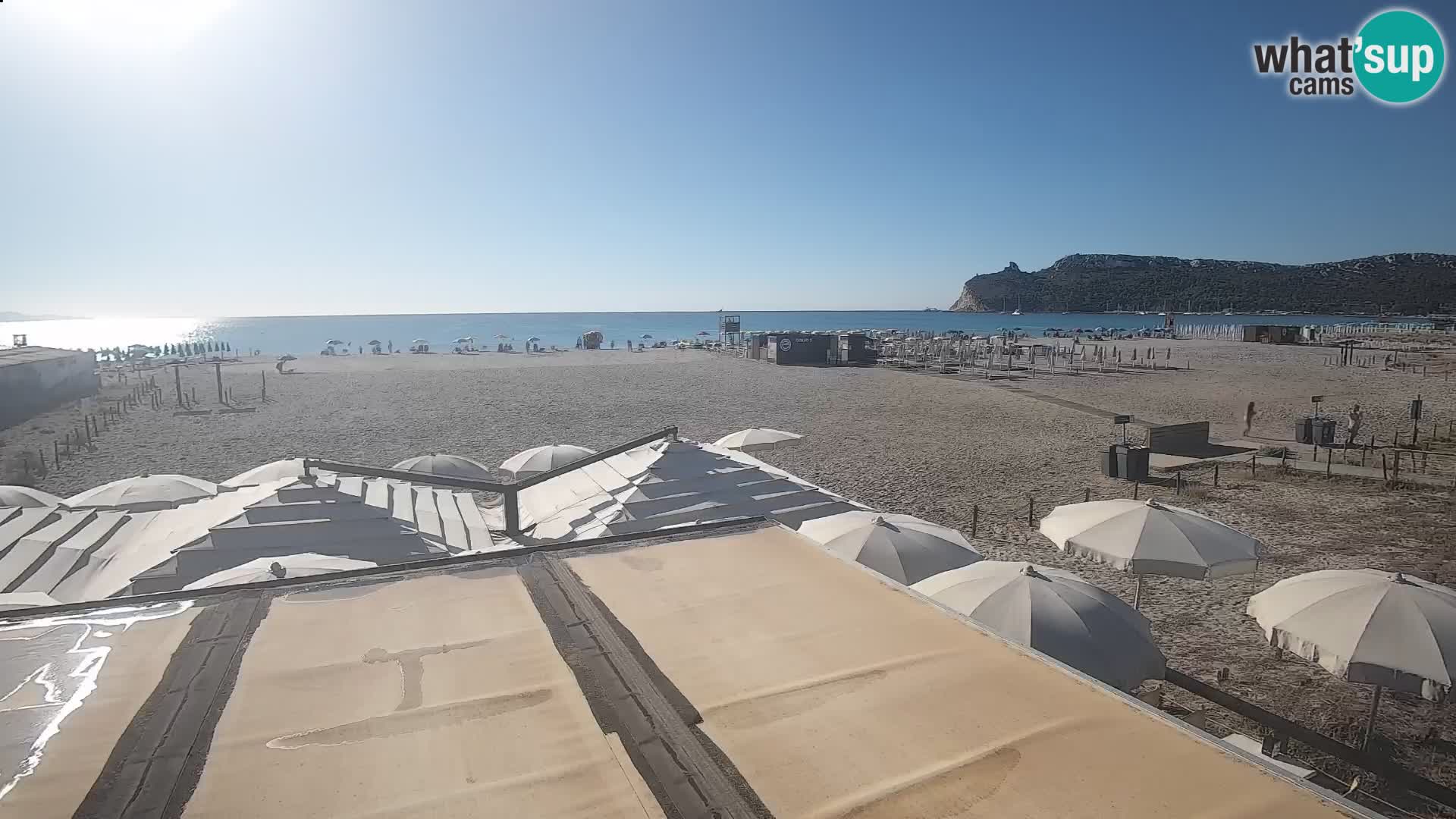 Webcam playa de Poetto | Cagliari | Cerdeña