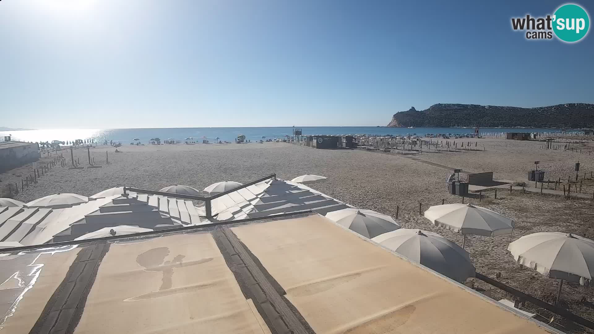 Poetto Strand Webcam | Cagliari | Sardinien