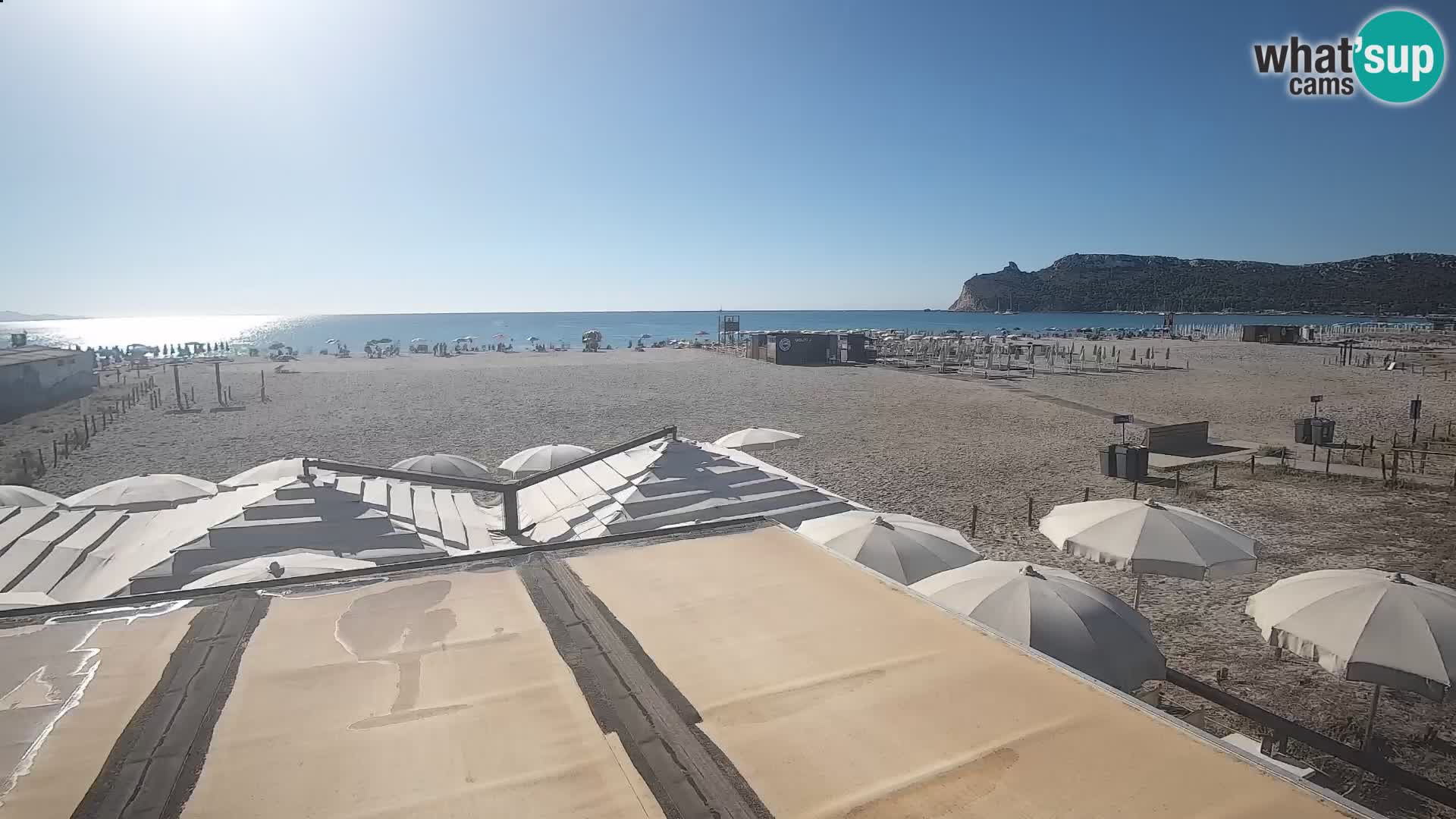 Poetto Strand Webcam | Cagliari | Sardinien