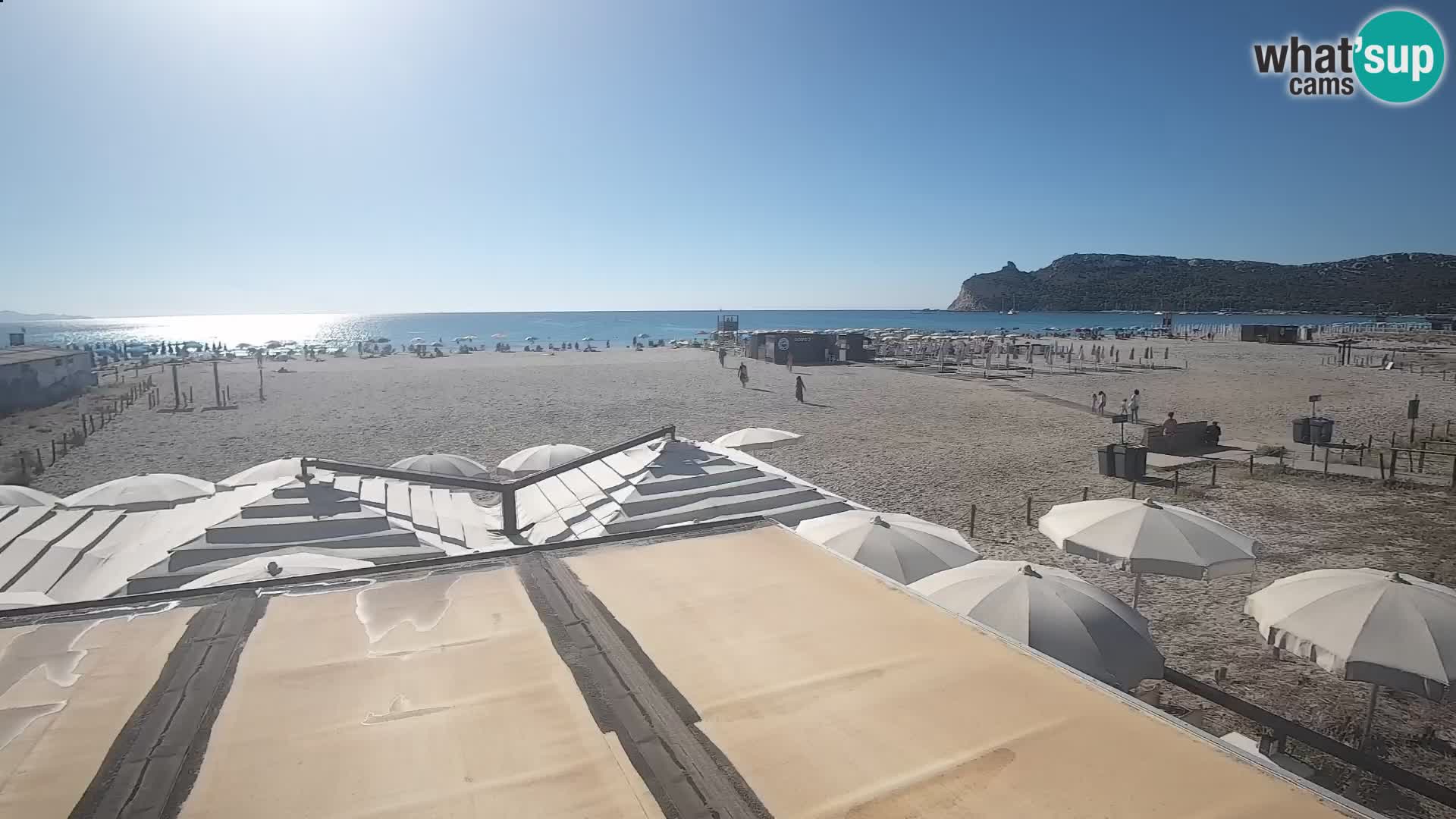 Webcam spiaggia del Poetto | Cagliari | Sardegna