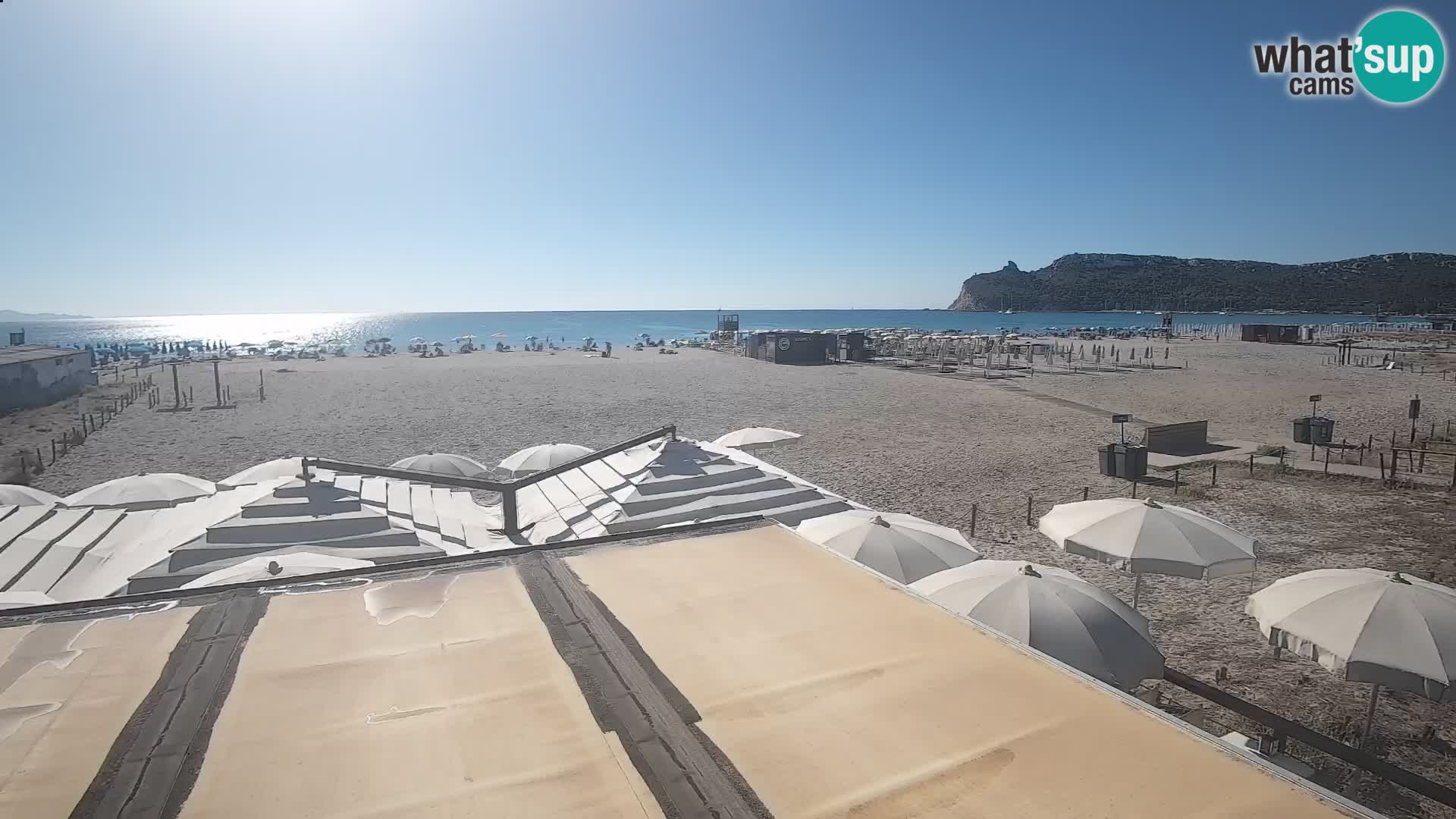 Poetto beach webcam | Cagliari | Sardinia